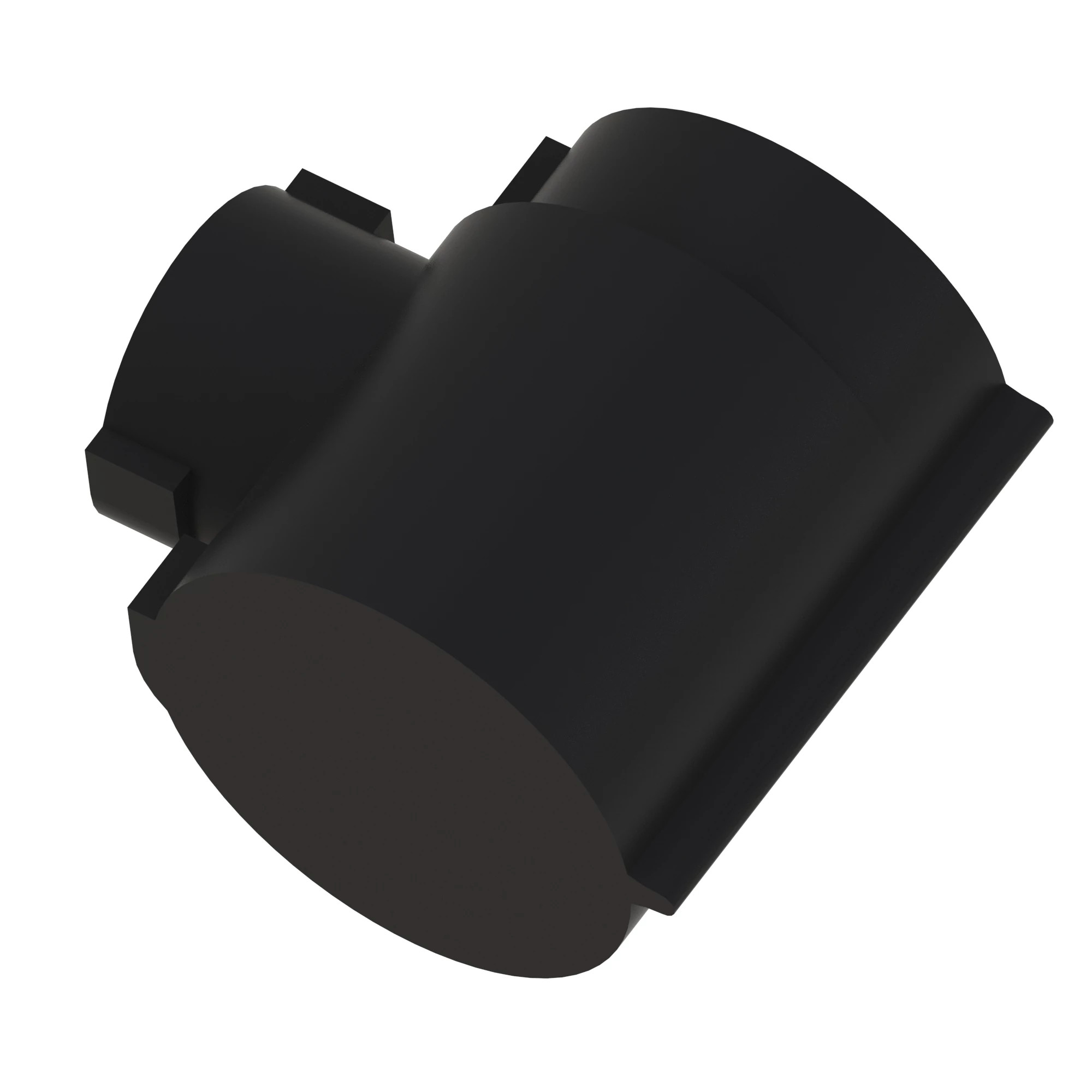 SCHLEMMER T-MANIFOLD BLACK PLSTC