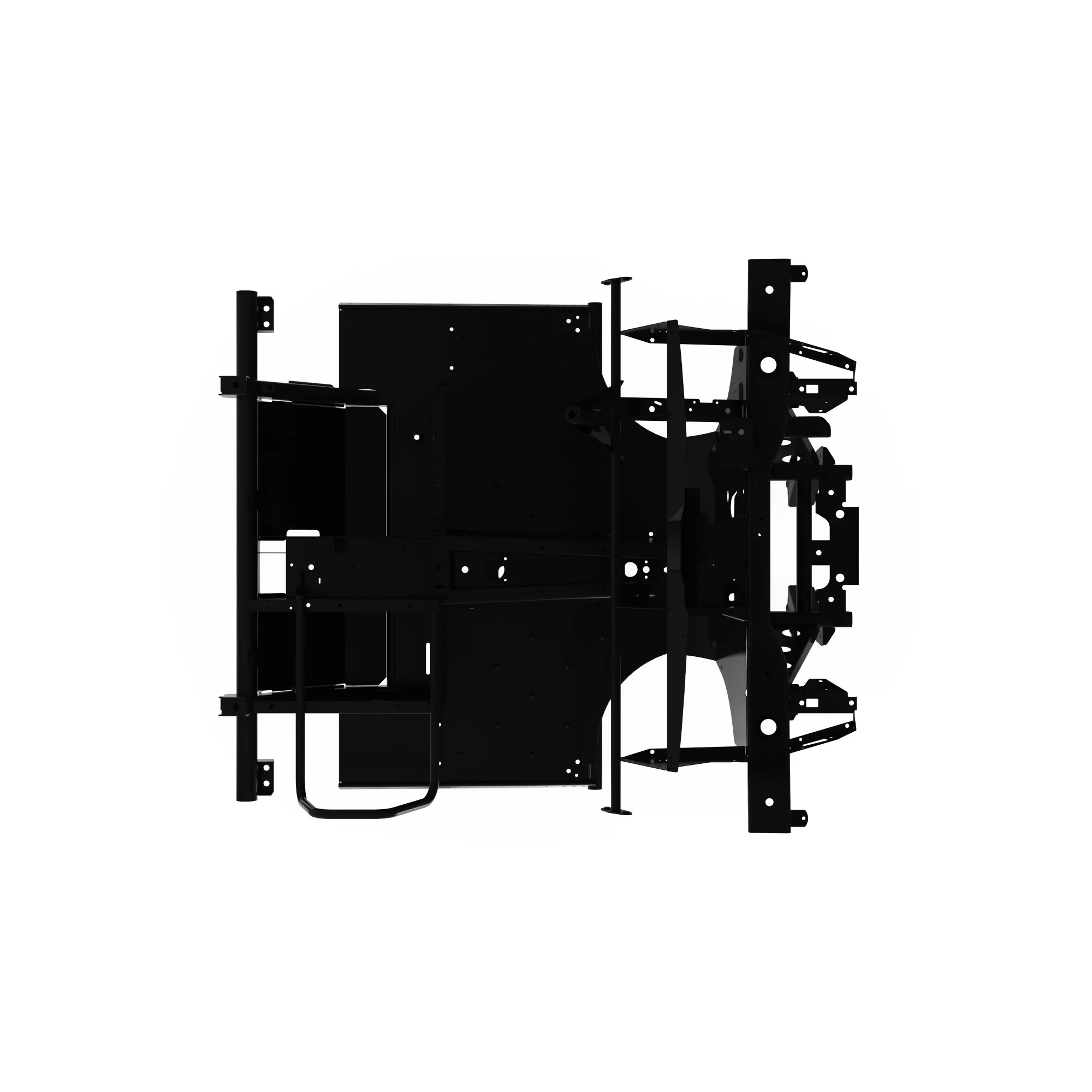 MAIN FRAME, XUV S4 FRONT SVC (BLK)