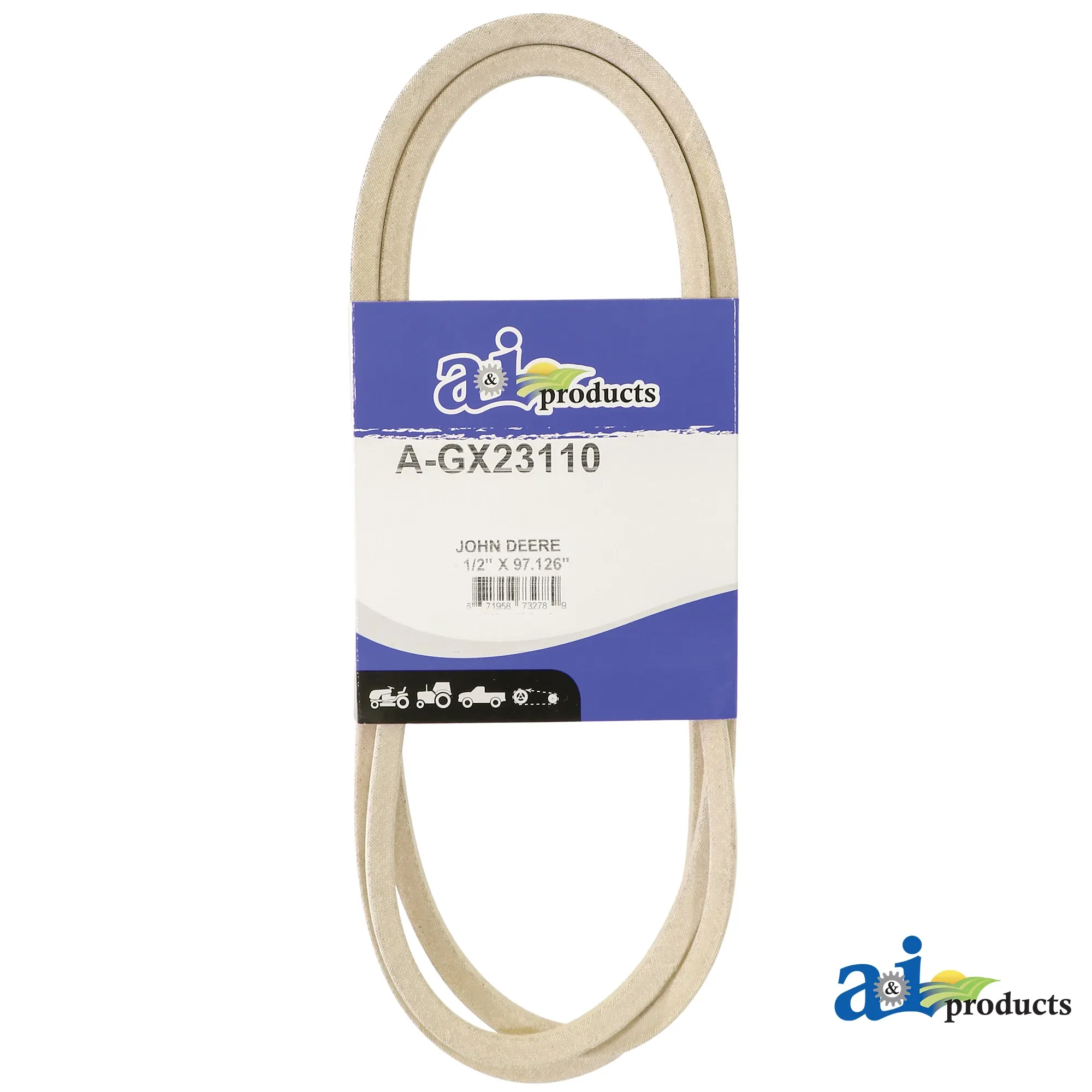 A&I Products V-Belt, Effective Length 2467 mm (97.1 inch) - A-GX23110