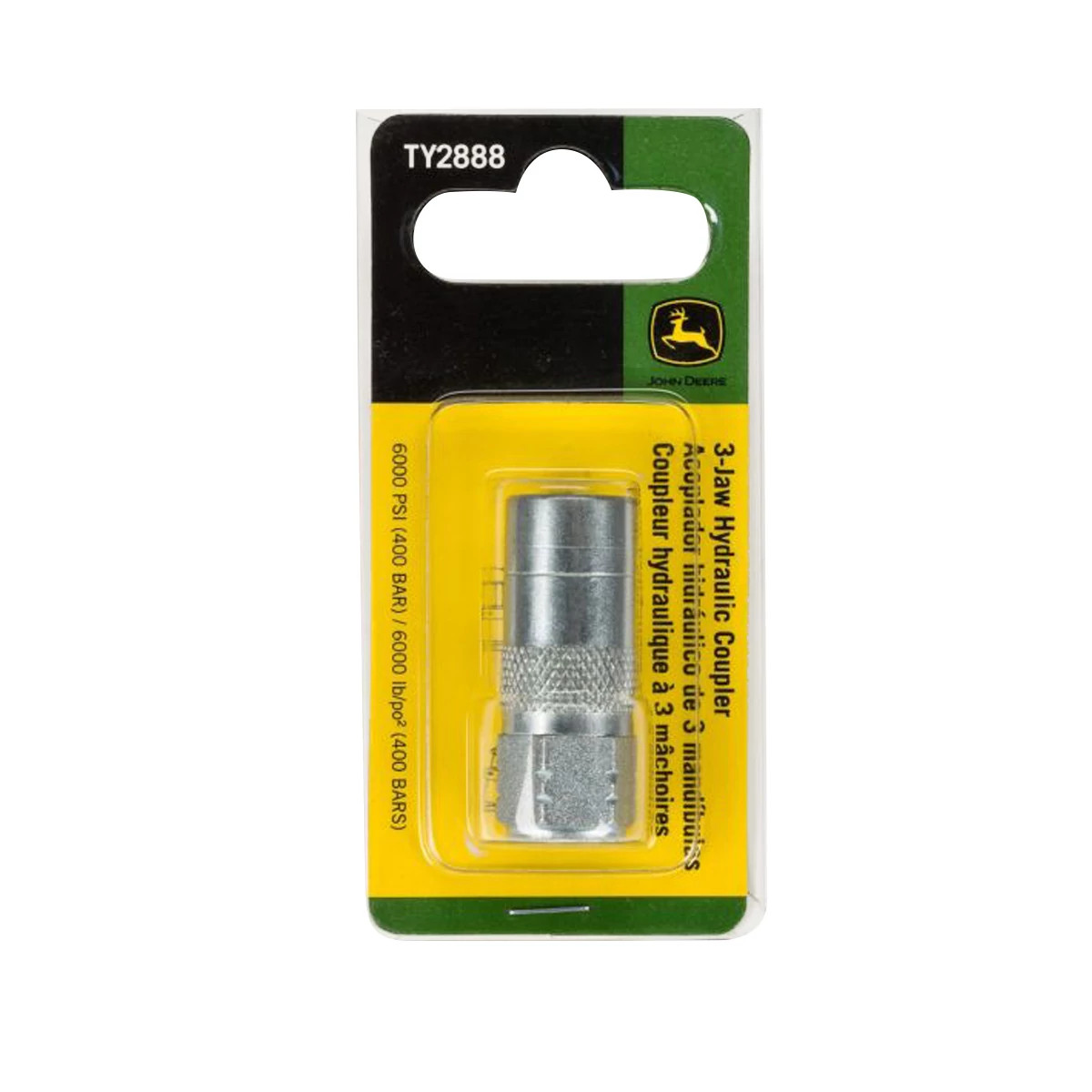 John Deere 3-Jaw Hydraulic Coupler - TY2888