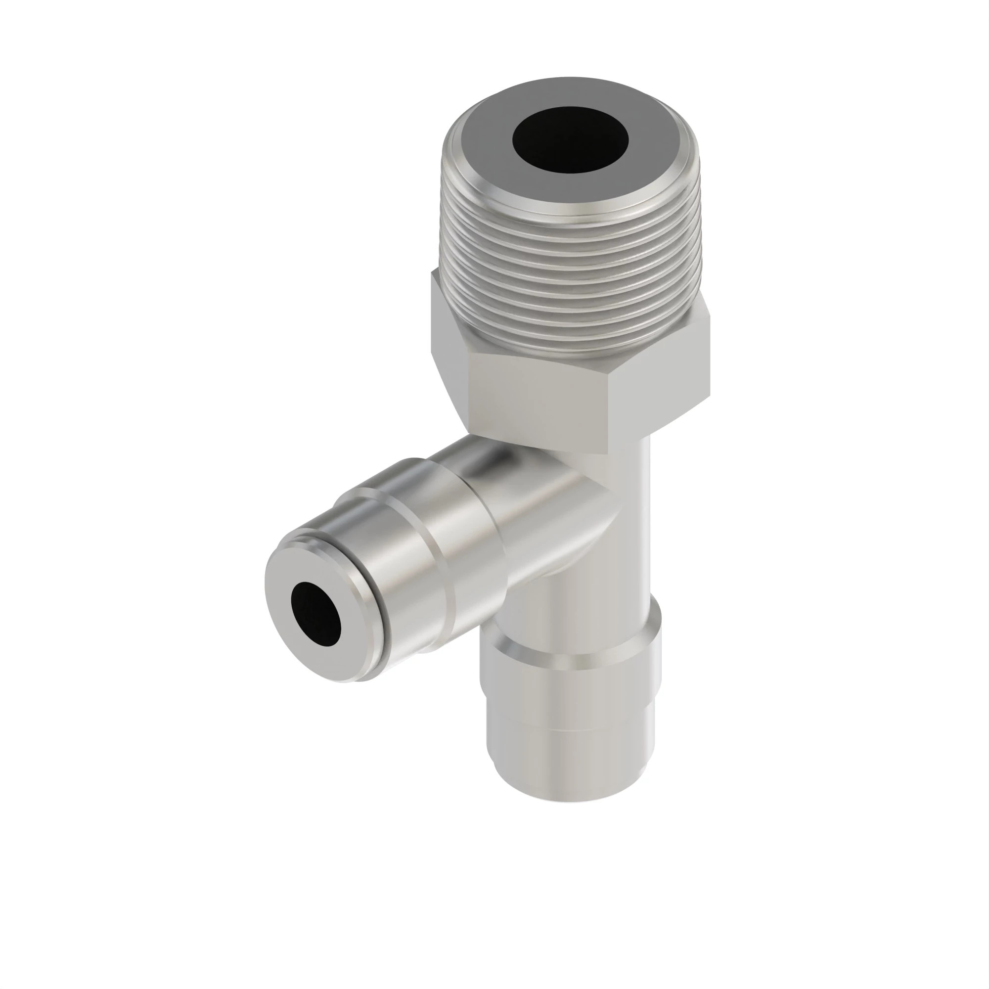 TEE, MALE, 5/32 X 1/4 NPT