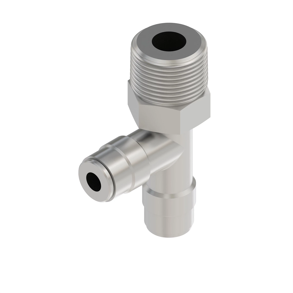 Tee, Male, 5/32 X 1/4 NPT