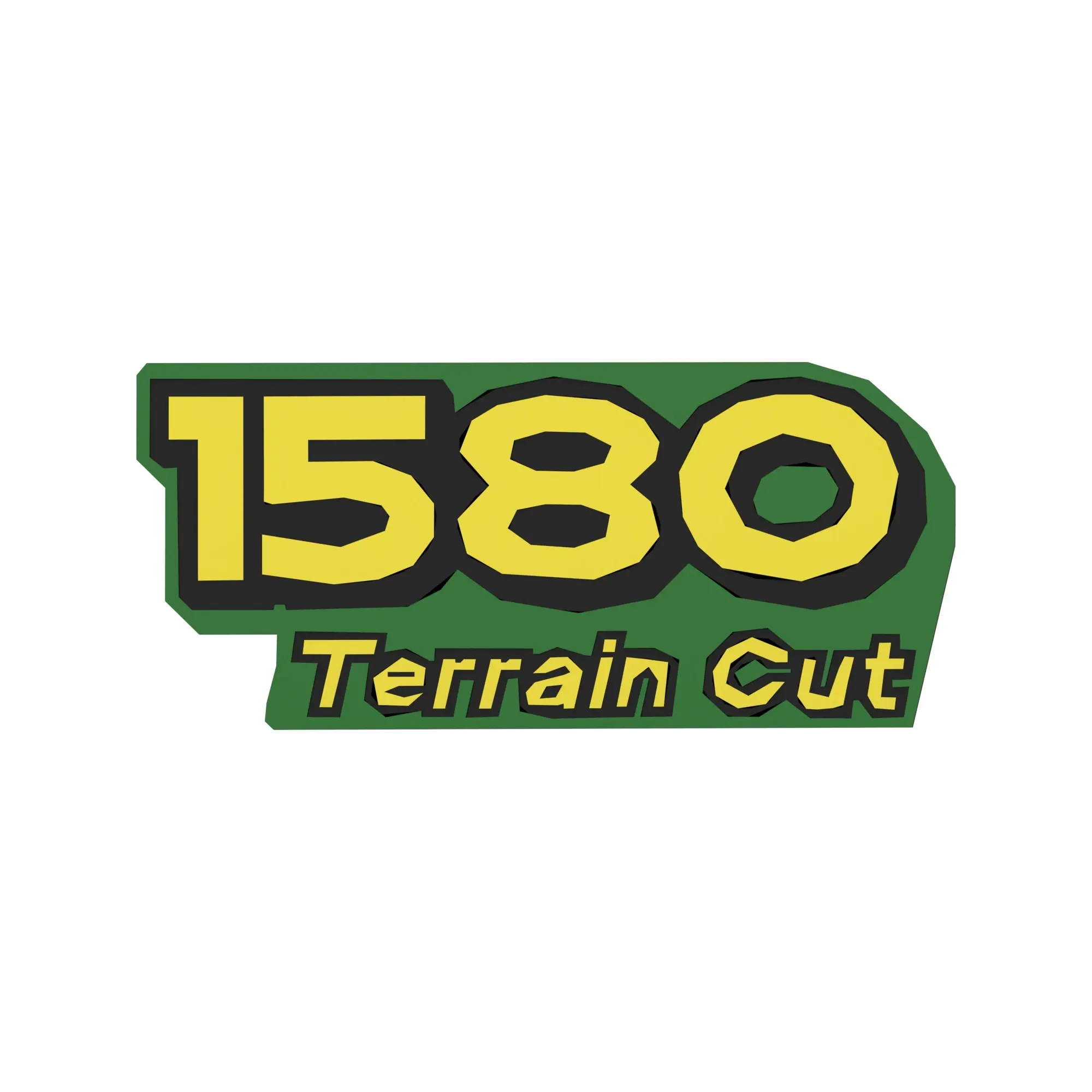 John Deere 1580 Terraincut Decal - TCU37912