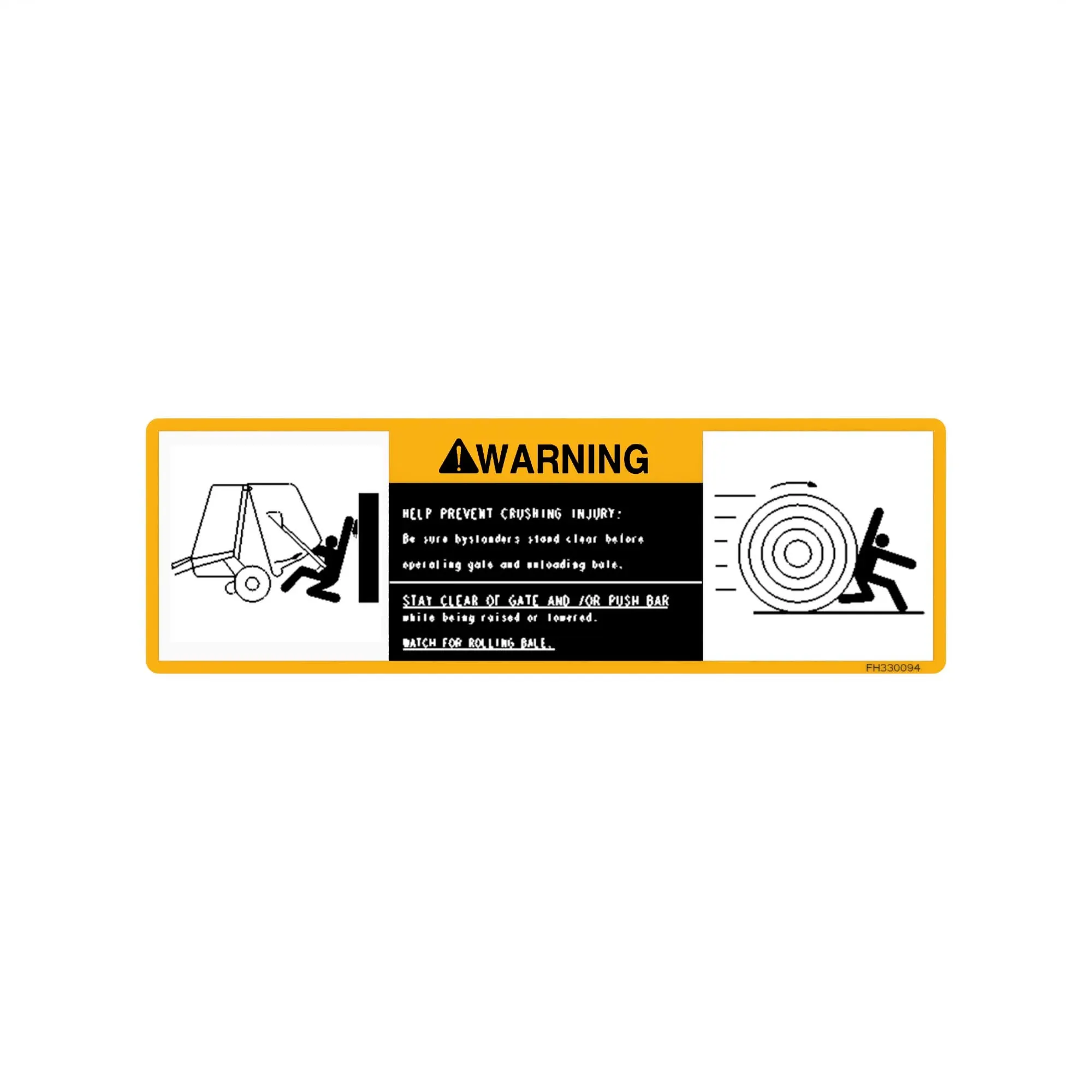 John Deere Label - FH330094