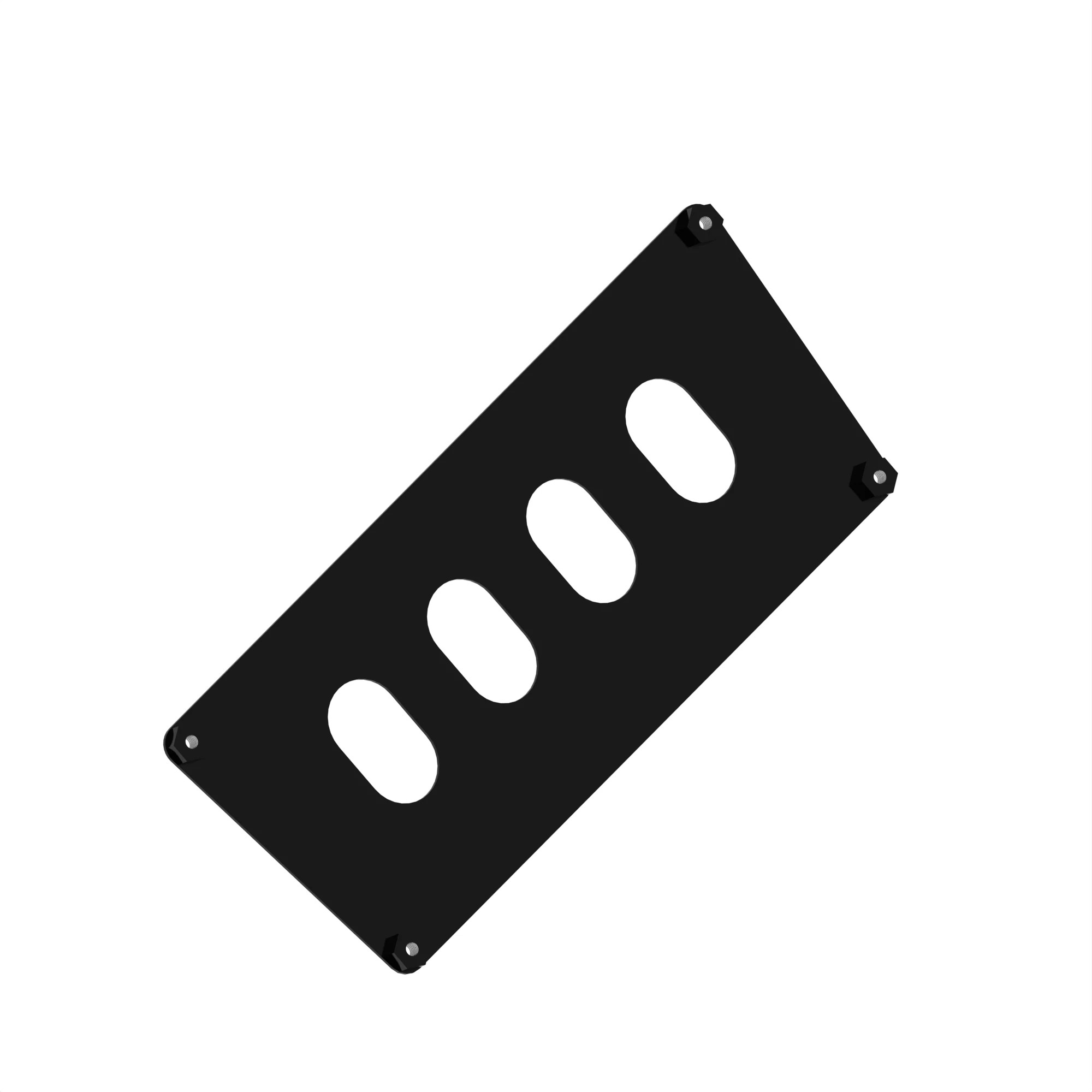 PLATE, FOUR LEVER