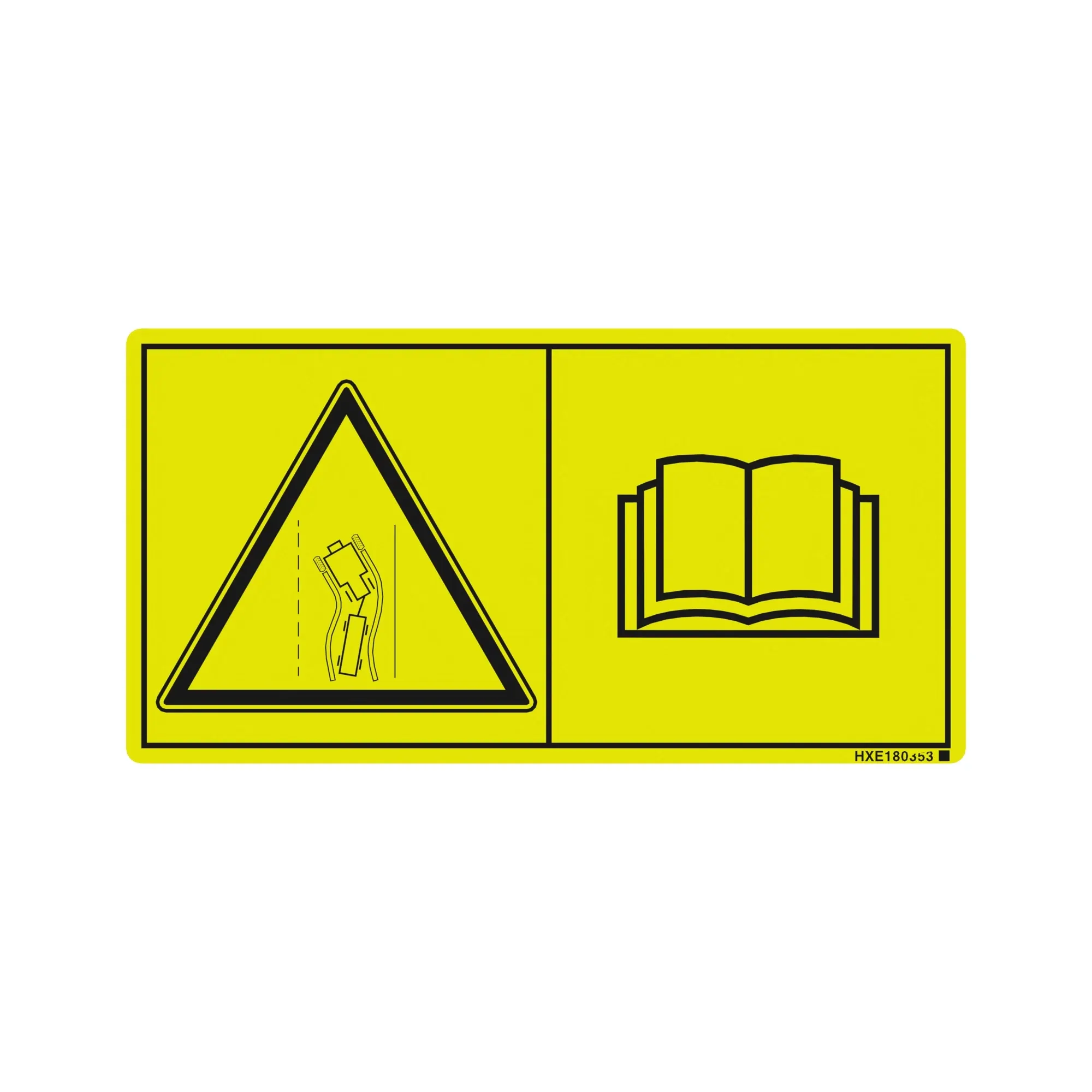 John Deere Safety Sign - HXE180353