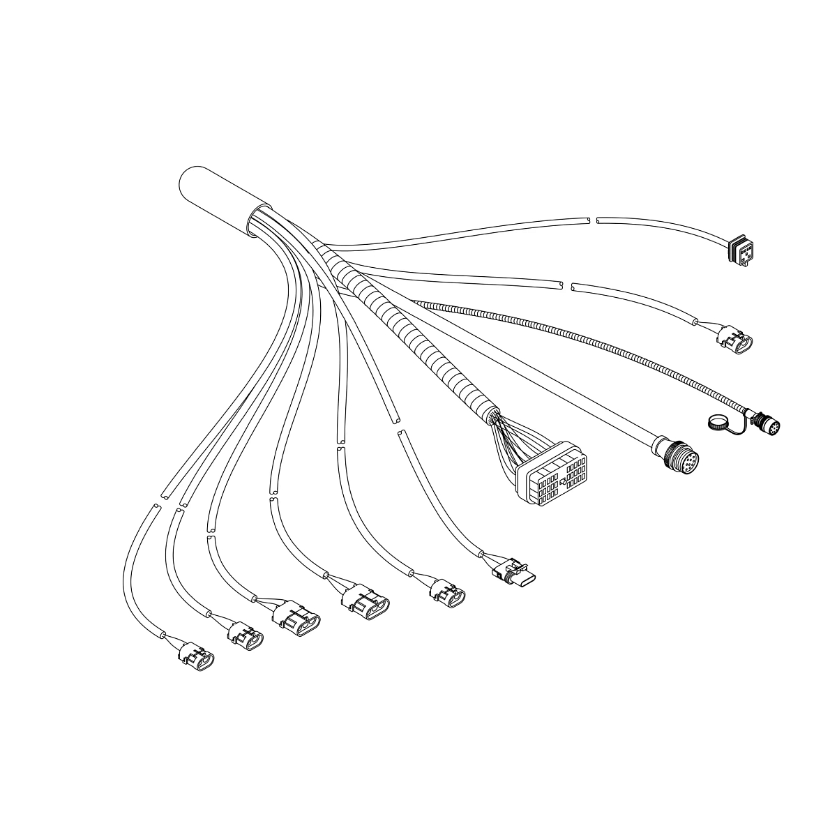 John Deere Seed Monitor Variable Drive Wiring Harness - AA65918