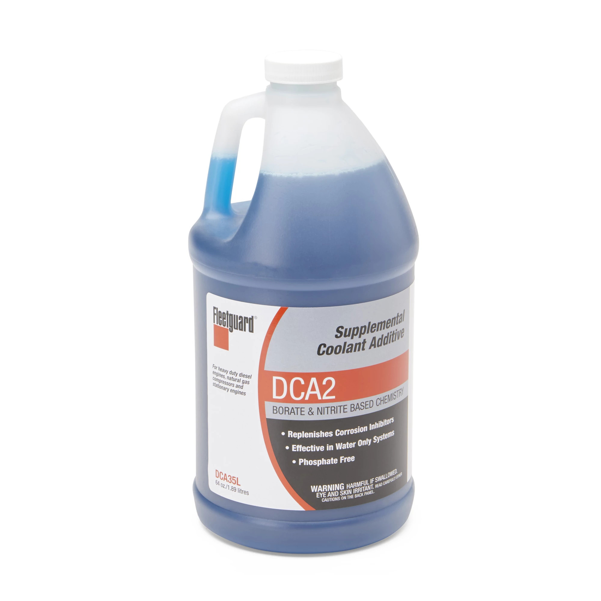 Fleetguard® Engine Coolant Conditioner, DCA2, 1.89 Liter (0.5 Gallon) - PMDCA35L