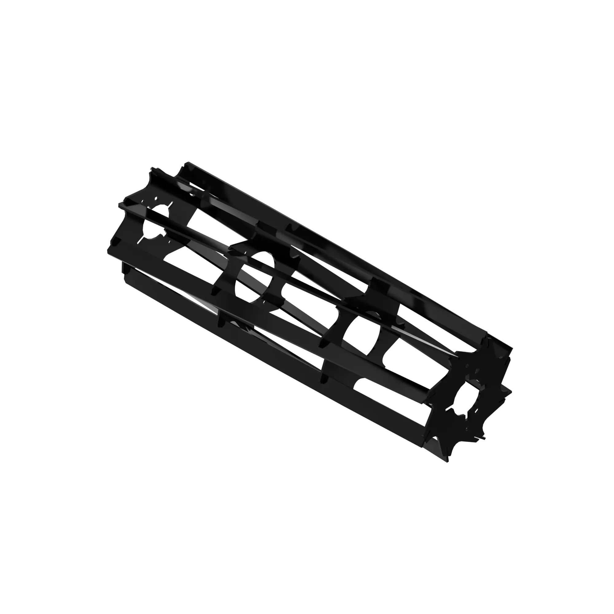 John Deere Flat Bar Rolling Basket - AKK31594