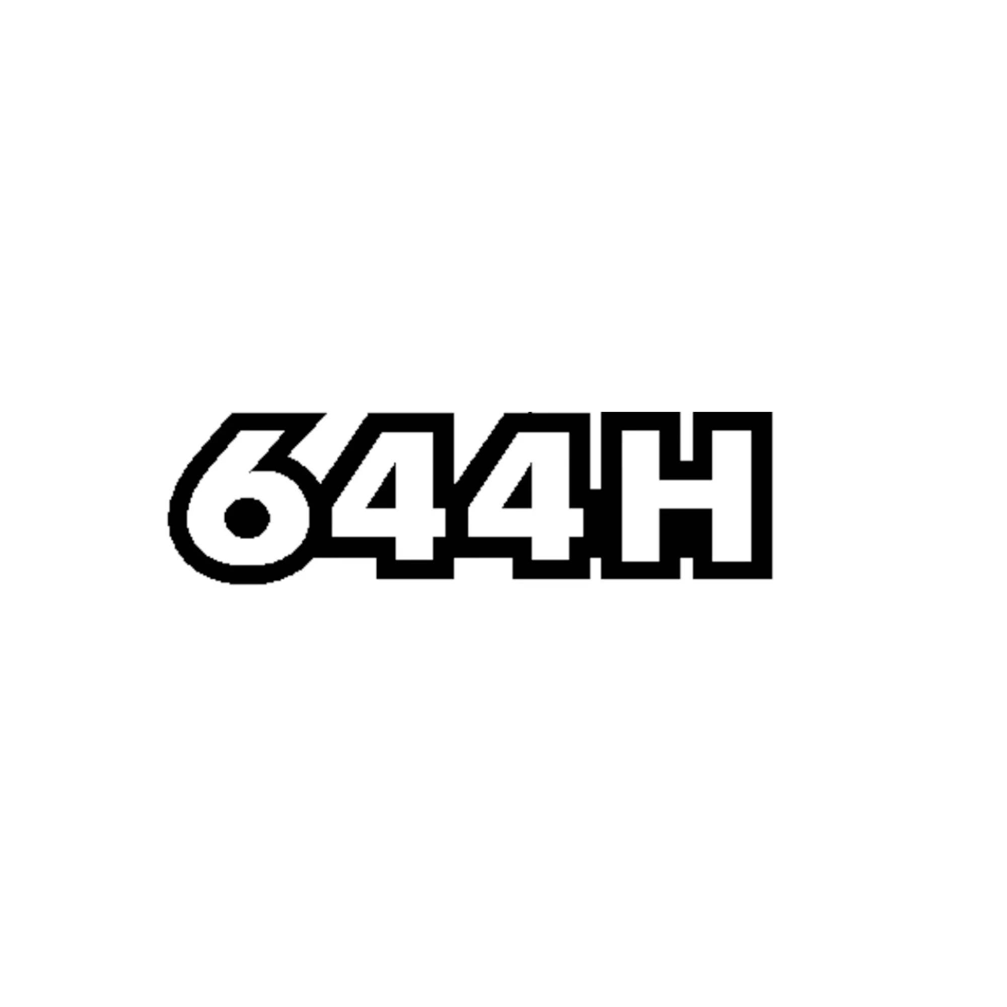 John Deere 644H Model Designation Label - T182411