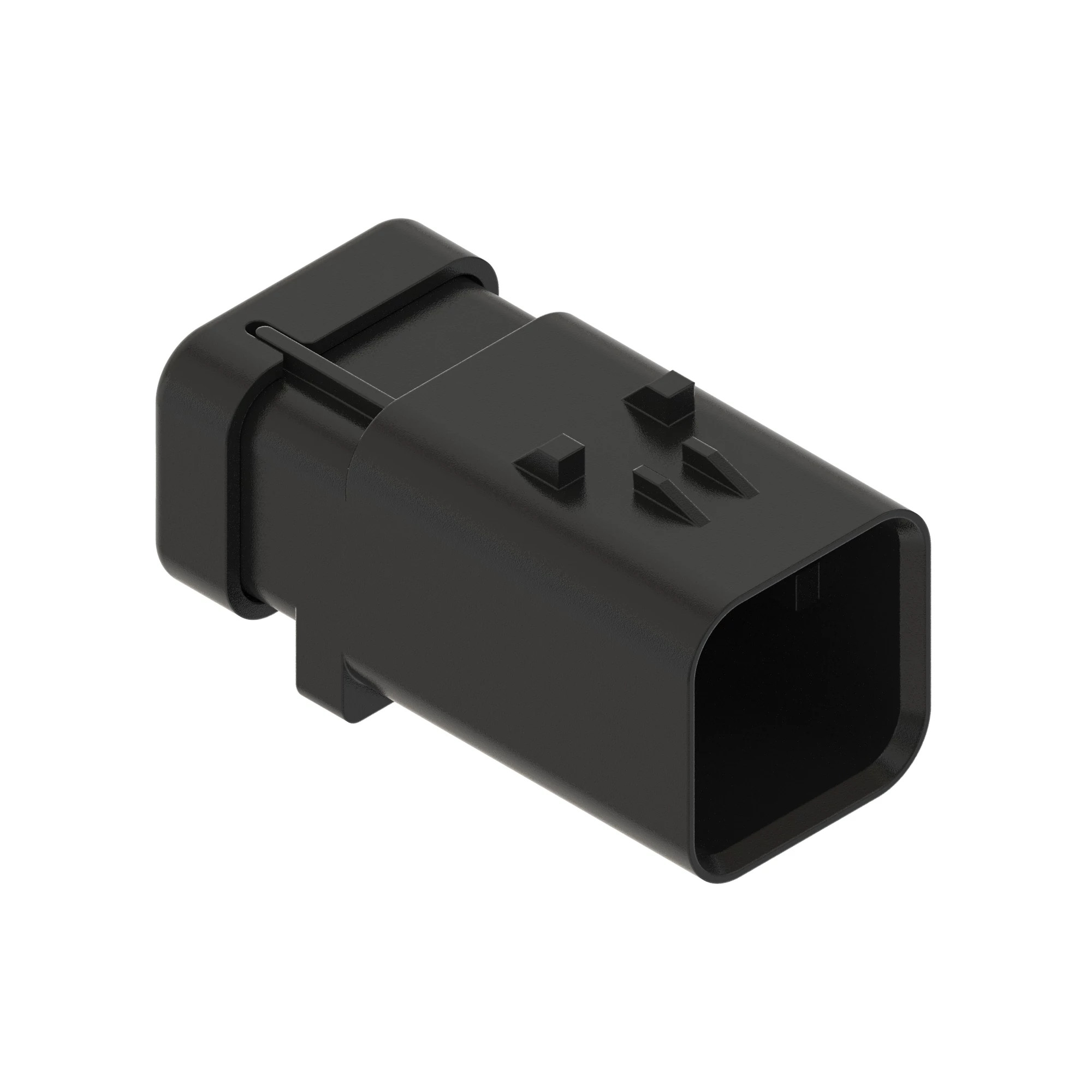 TYCO AMPSEAL16 6W PIN SLD GRY PLSTC
