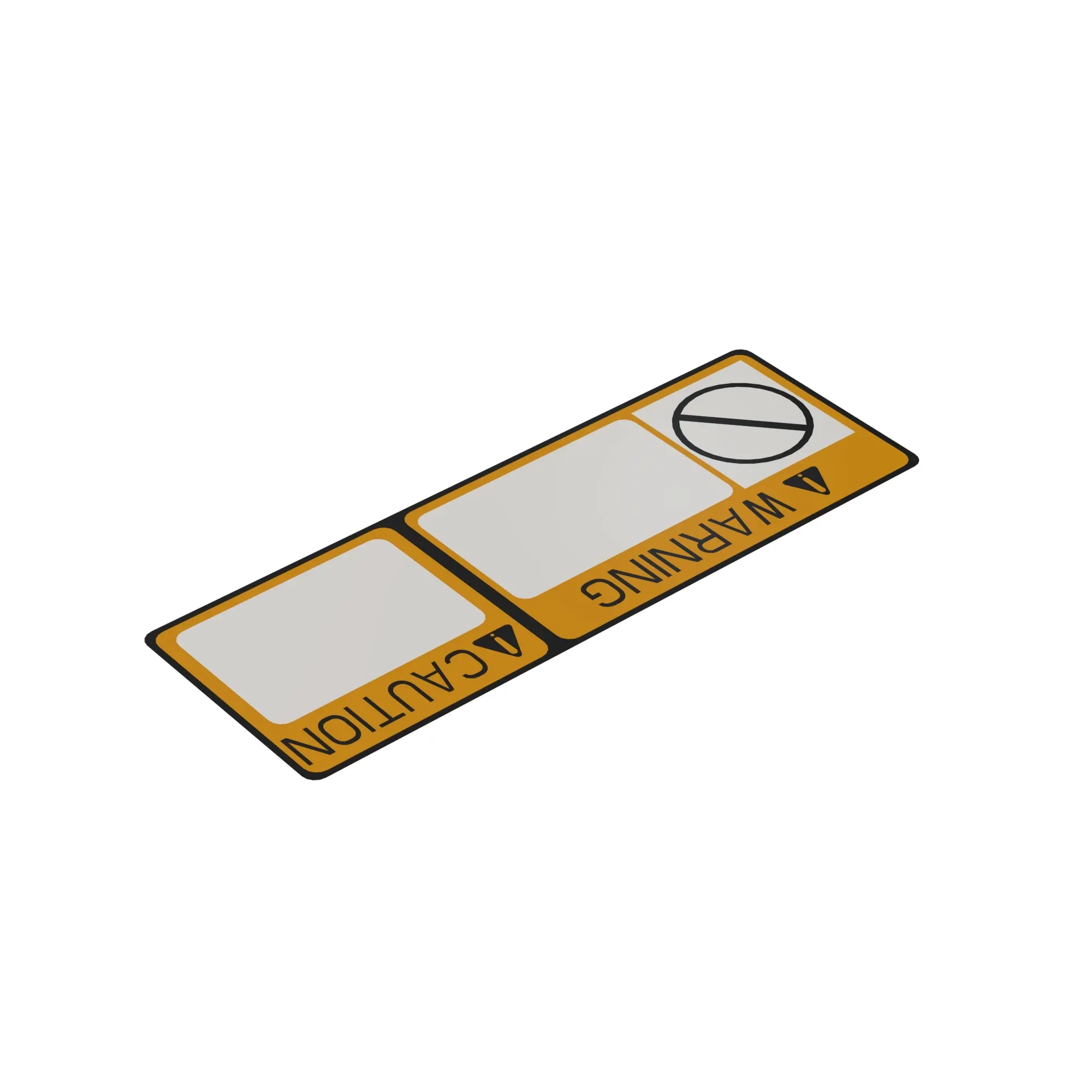 LABEL, WARNING/CAUTION ENGINE