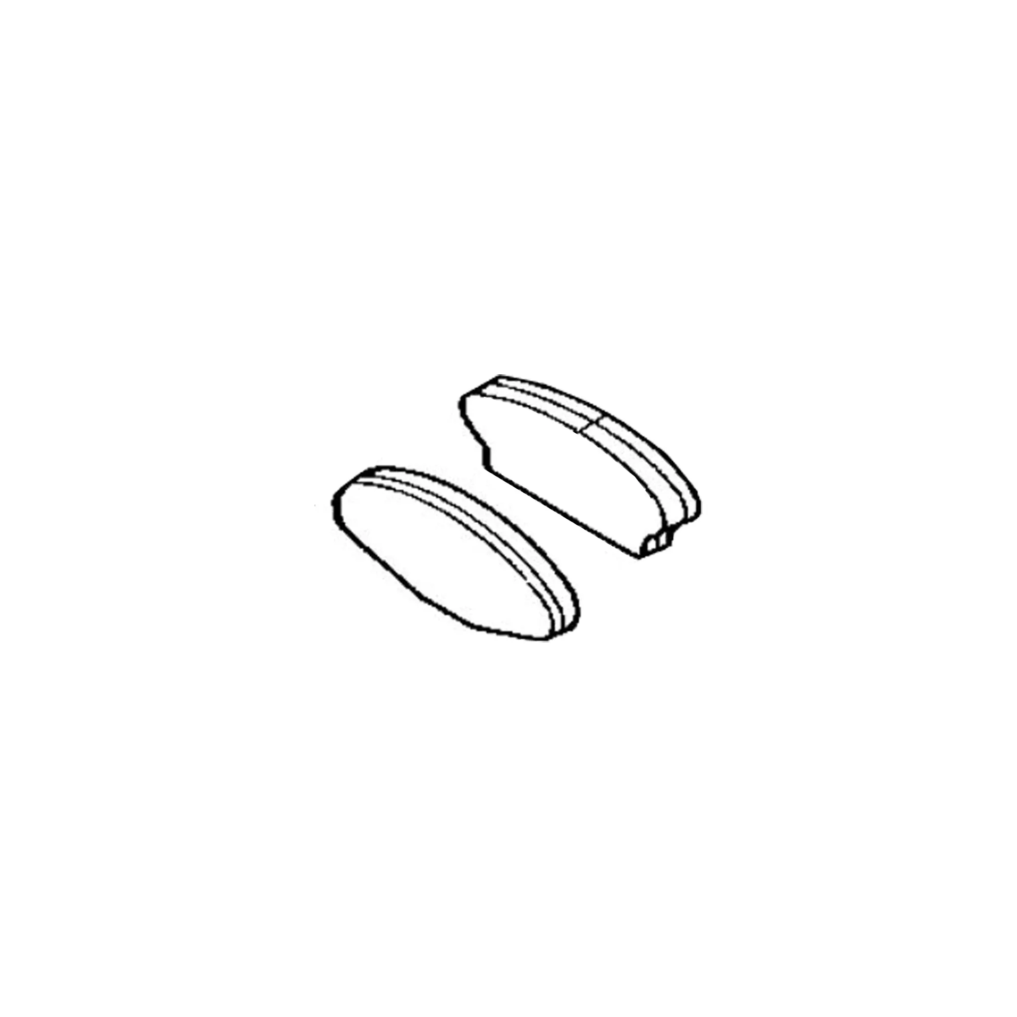 John Deere Brake Pad Kit - AM116515
