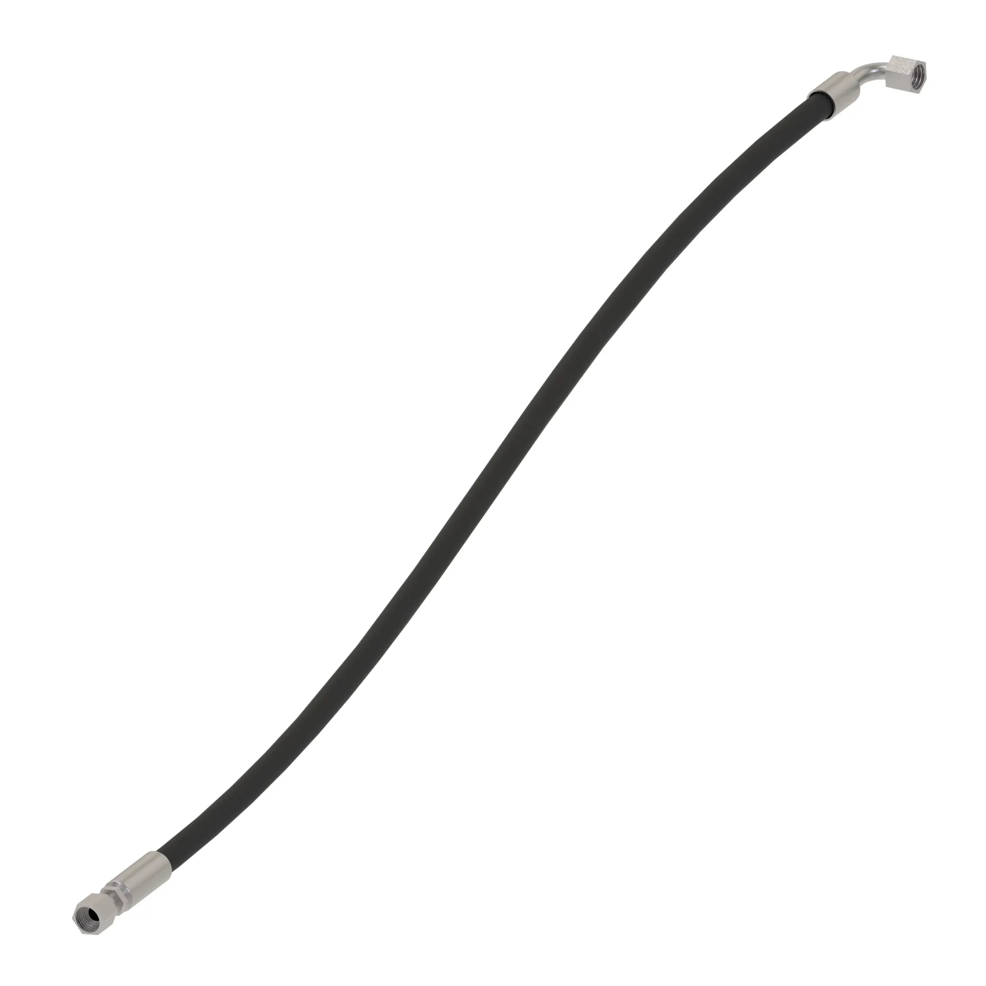 John Deere Flow Control Valve to Tank Hydraulic Hose - AT438060