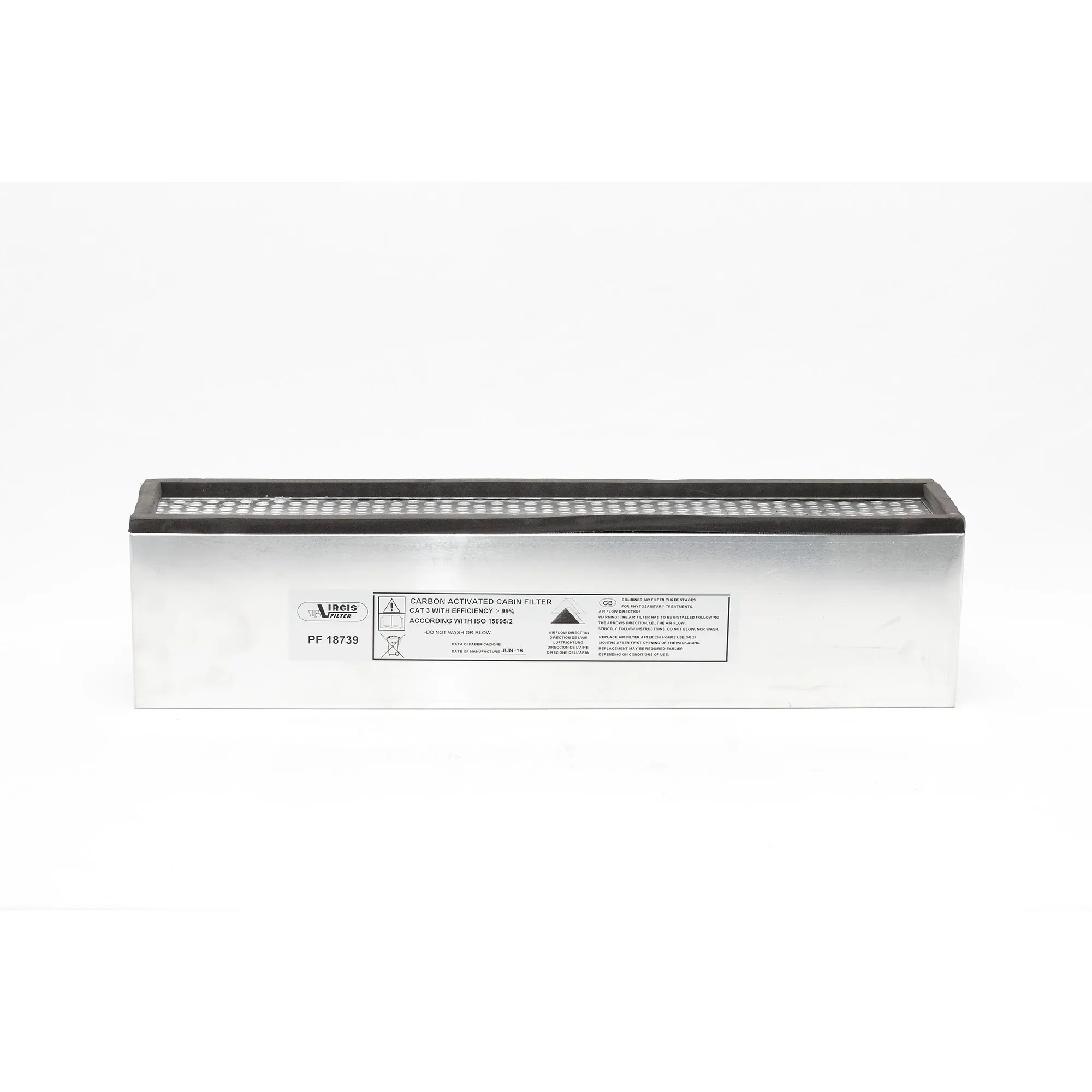 ACTIVATED CARBON AIR FILTER (500X10