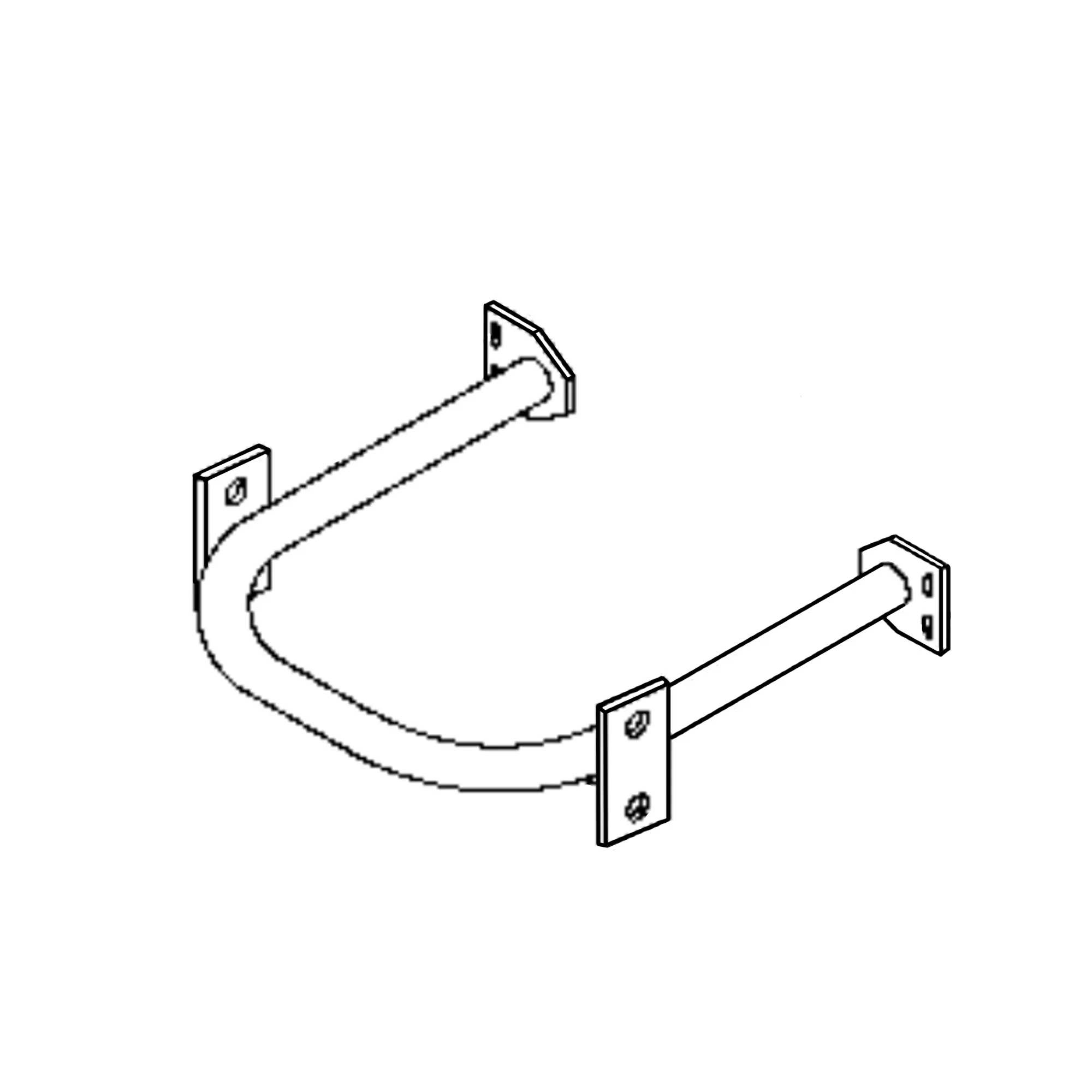 John Deere Wide Front Bail Assembly - AN203418