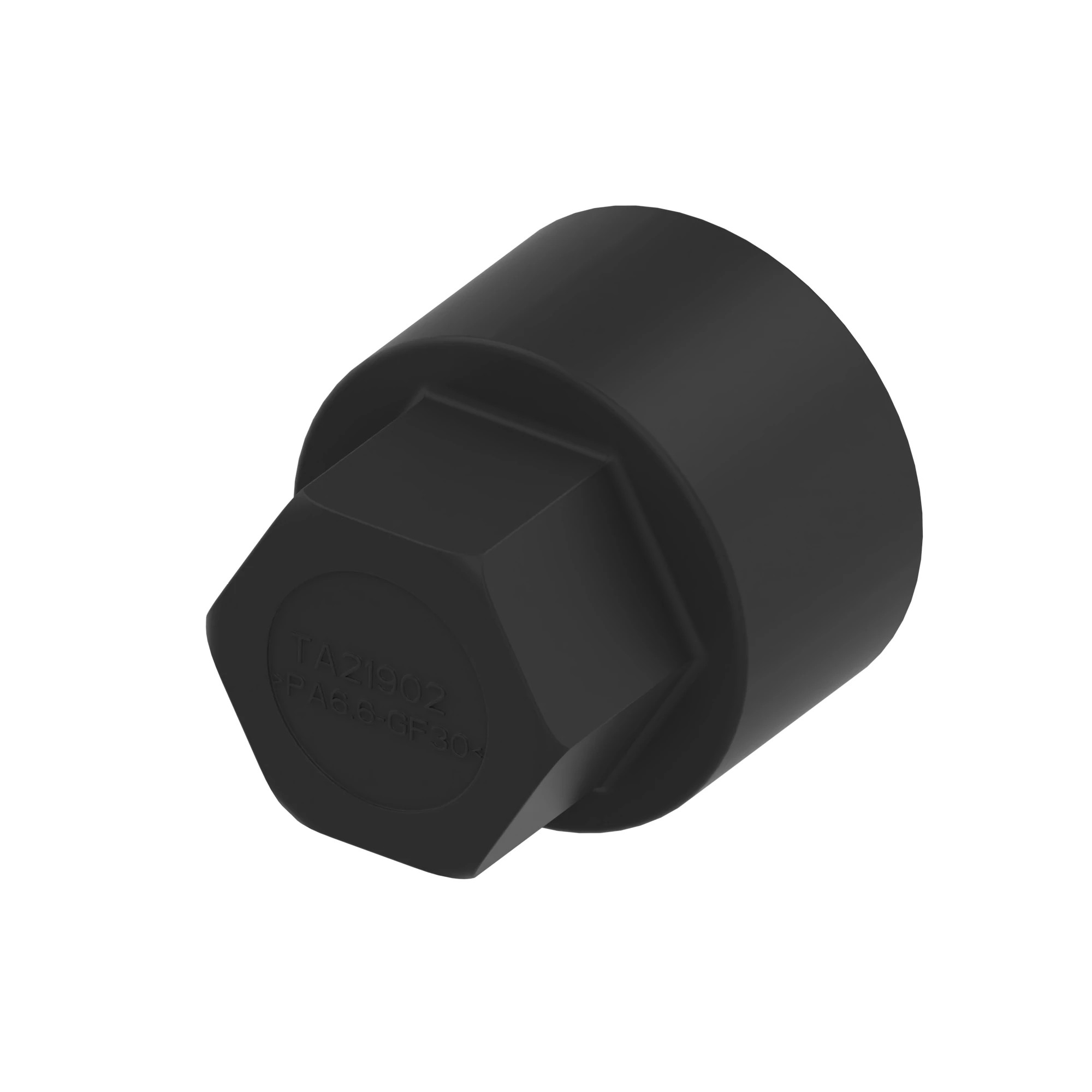 NUT, PLASTIC COVERED, M10