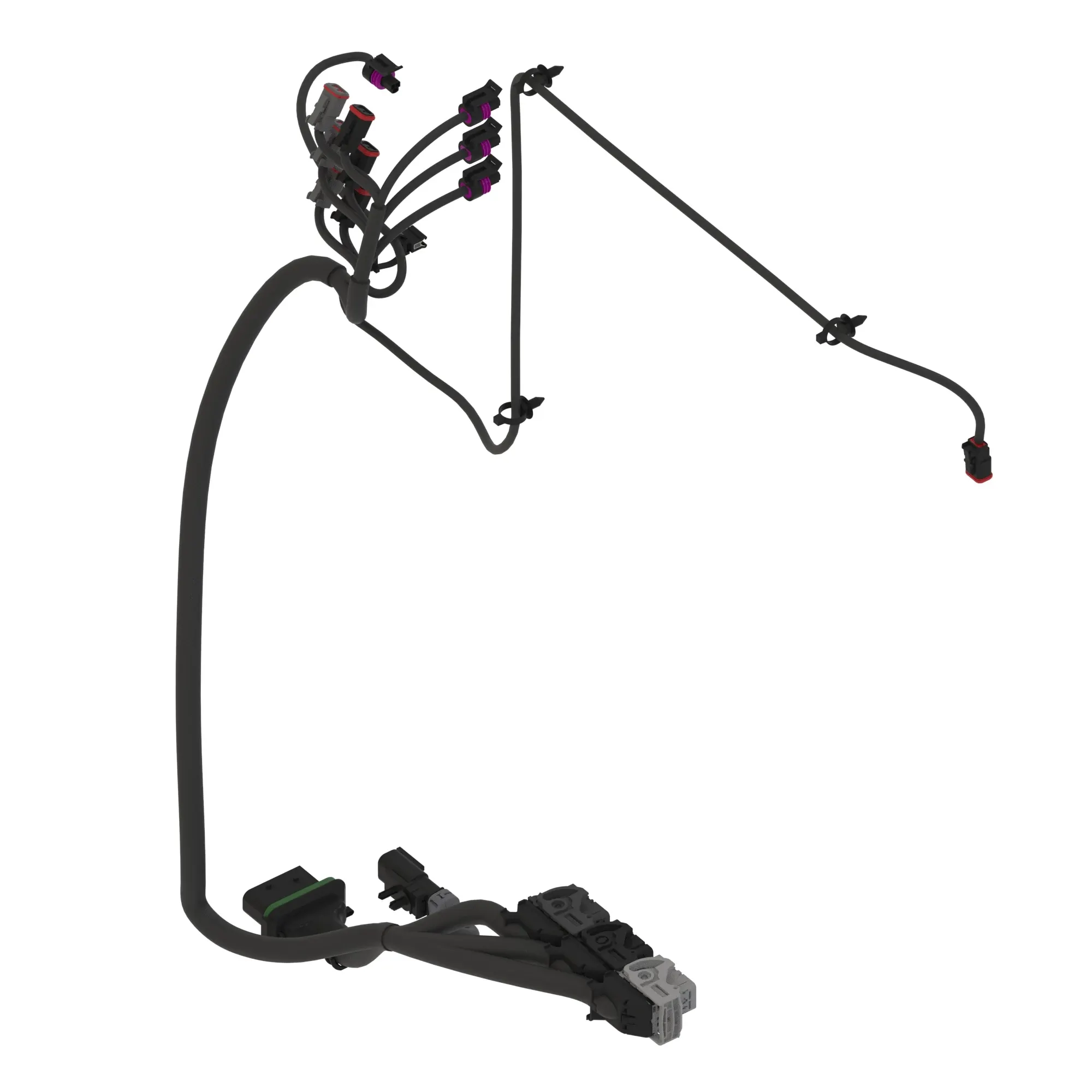 John Deere Row Cleaner Wiring Harness - AA110116