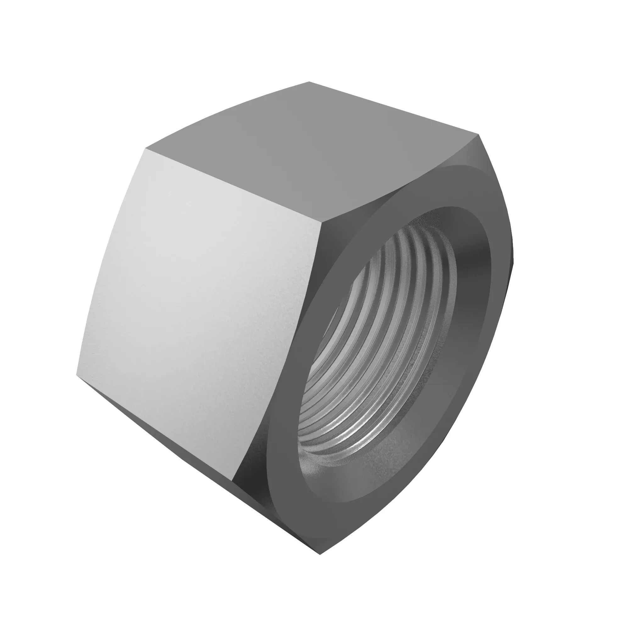 NUT, METRIC, HEX, STYLE 2