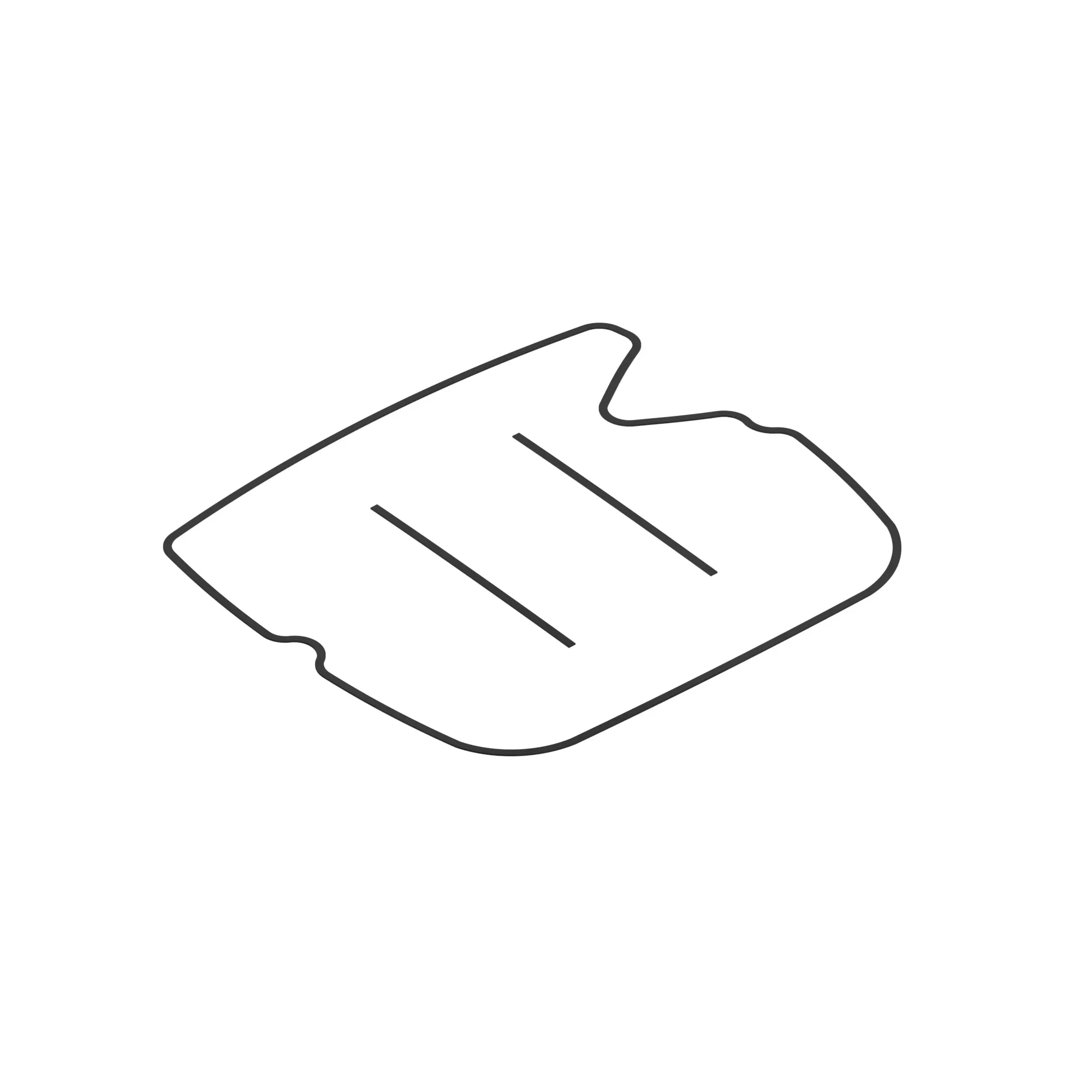 John Deere Roof Headliner Weatherstrip - L155025