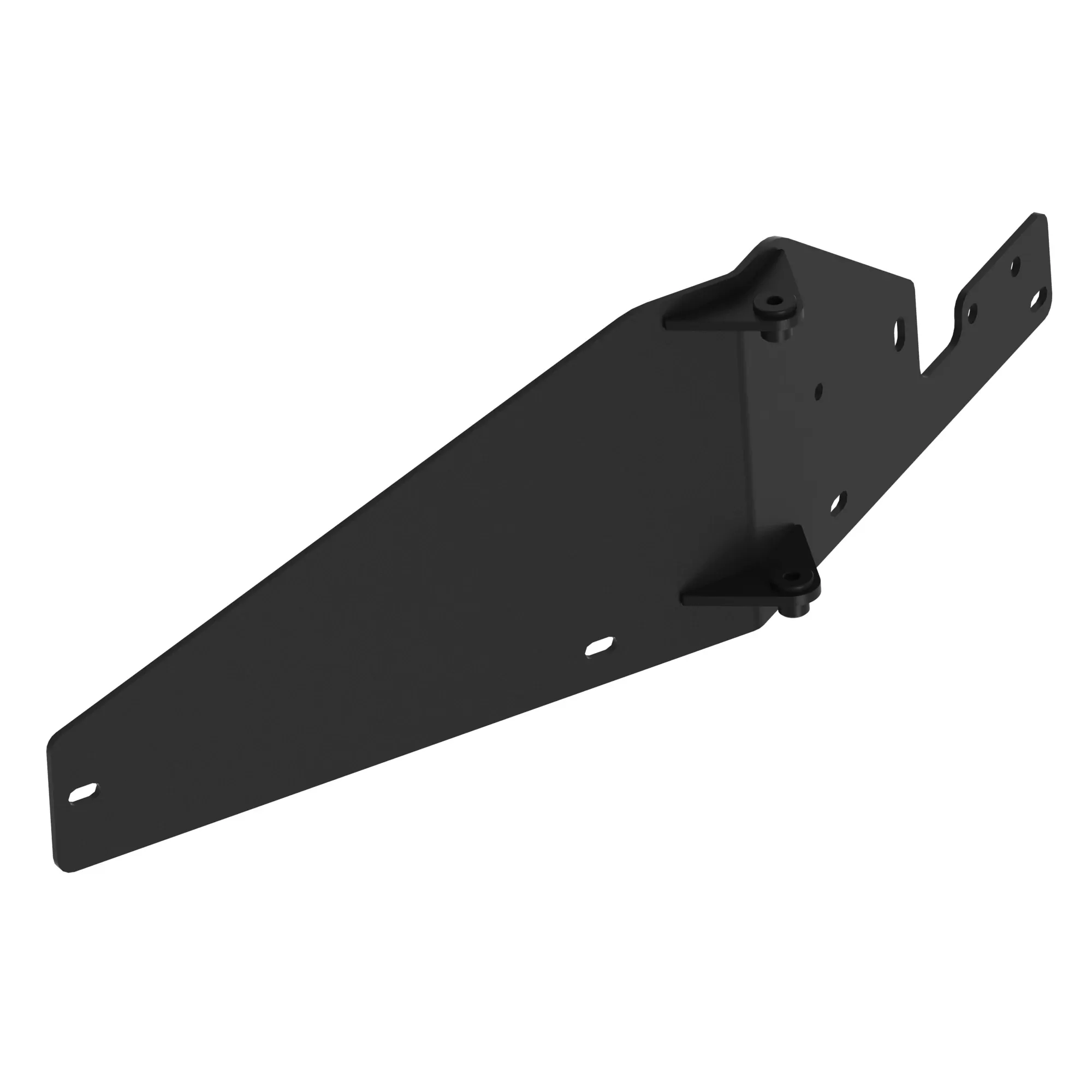 Row unit end cover shield pivot, RH, 6R75 Rigid