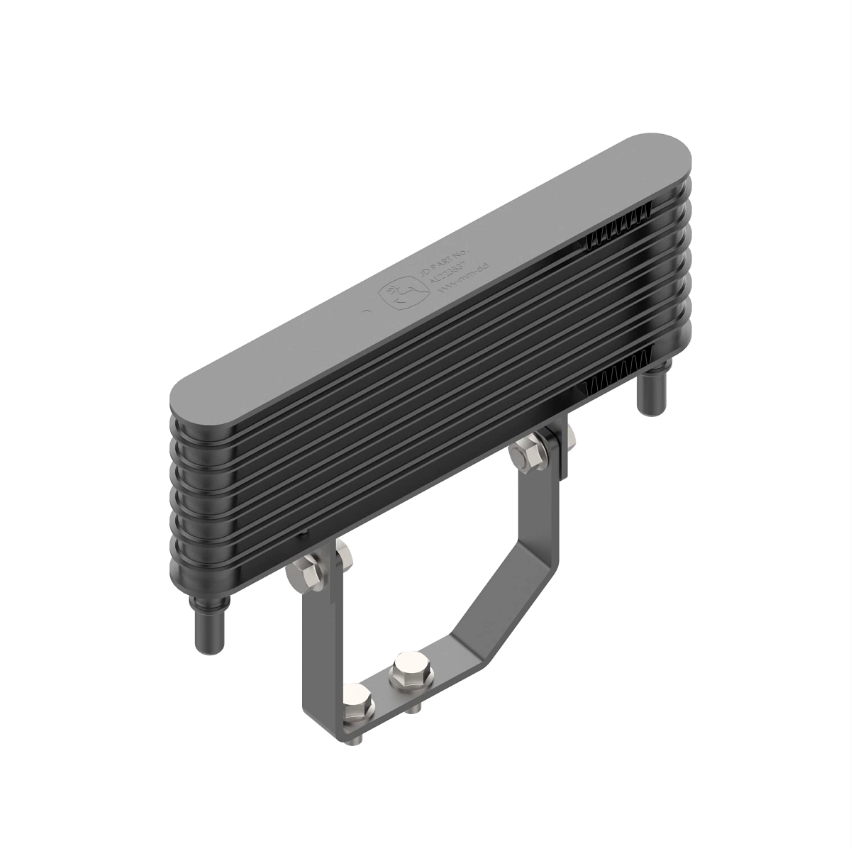 Oil Cooler, F-Pto, Distr. Coolsys
