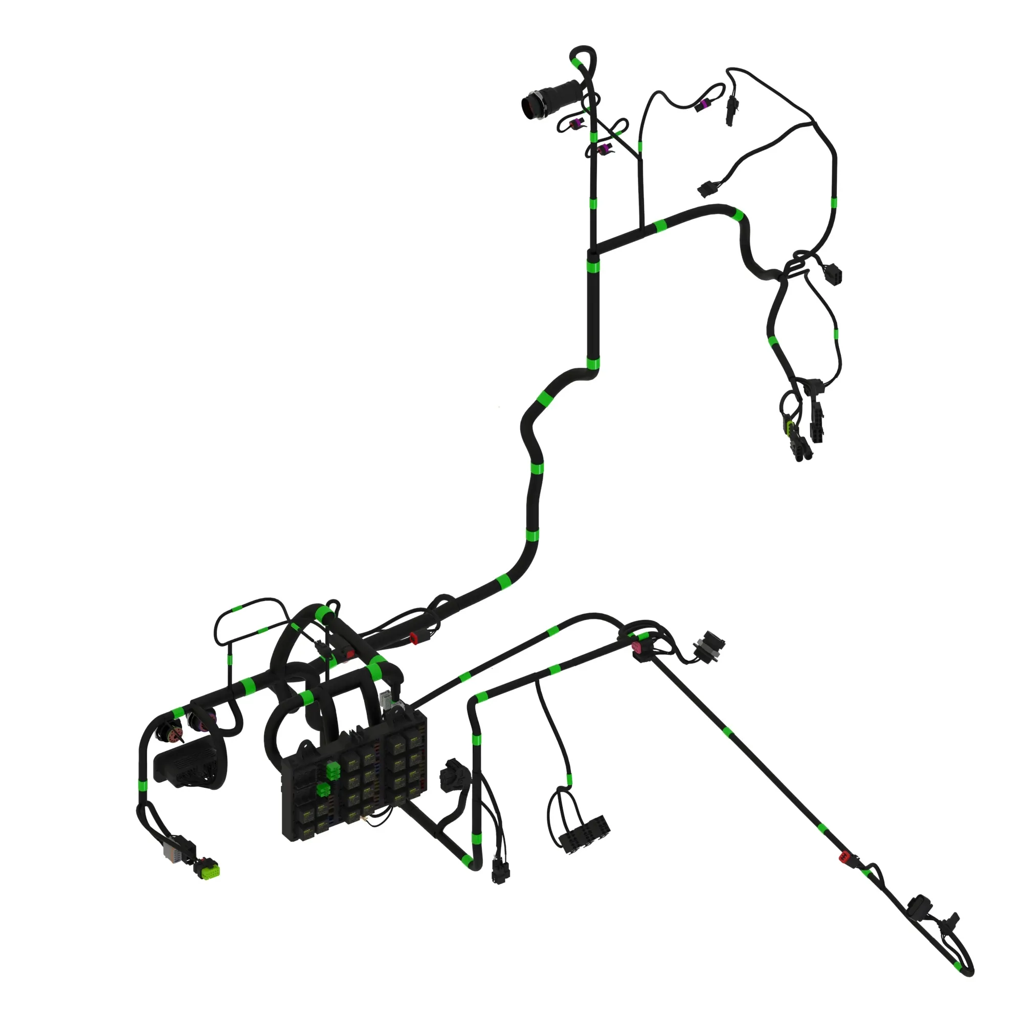 John Deere Cab Load Center Wiring Harness  - AT553828