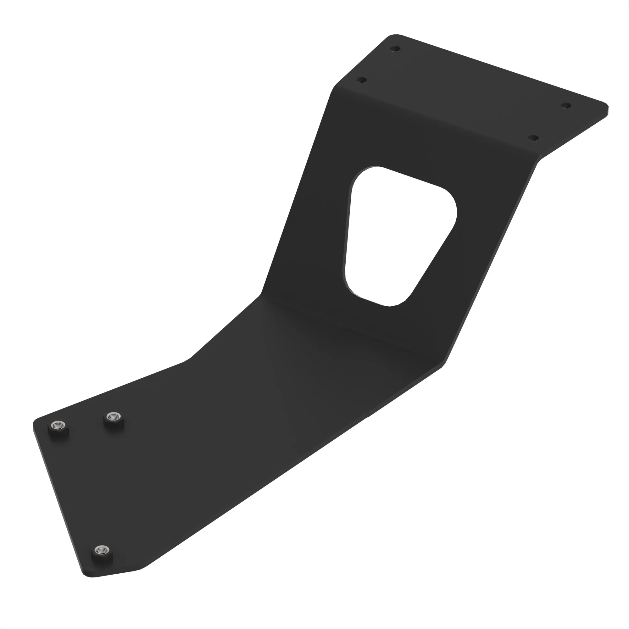 John Deere Right Side Front Step Support Bracket - RE598273