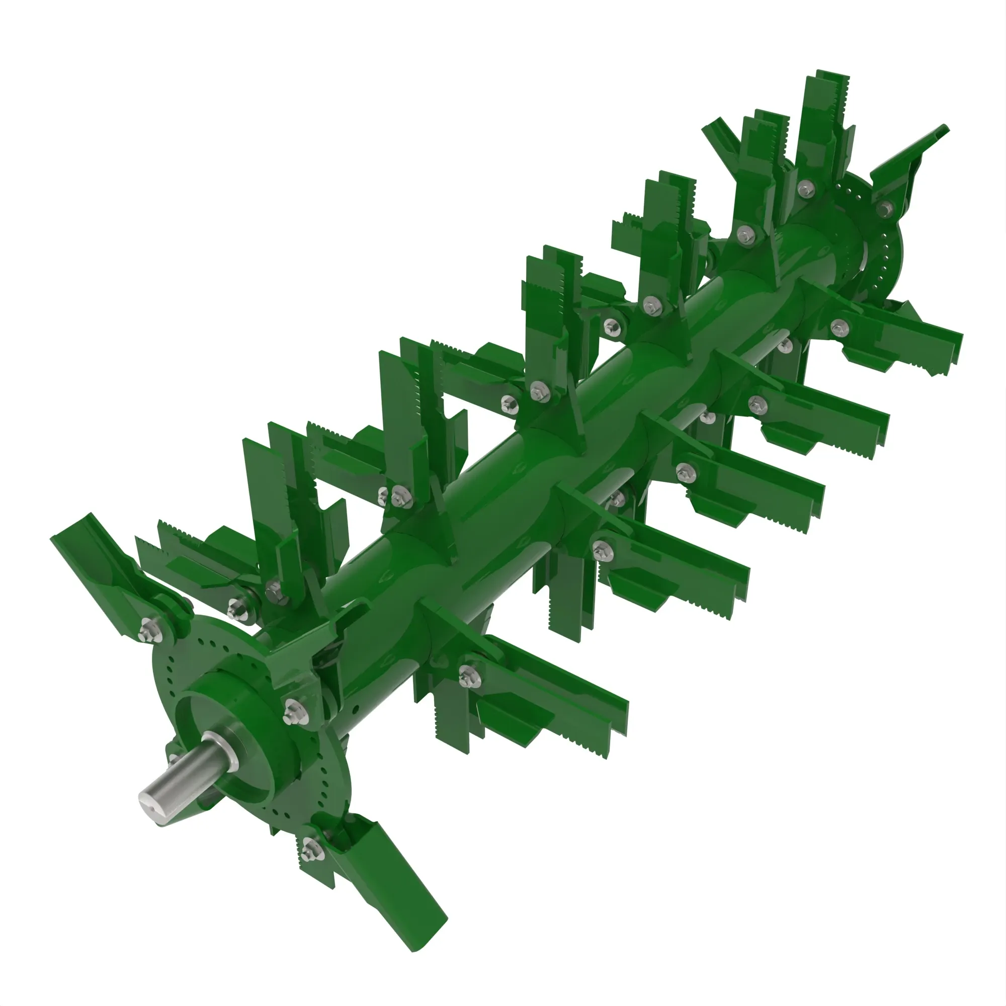 John Deere Straw Chopper Rotor with Blades Assembly - AXE10658