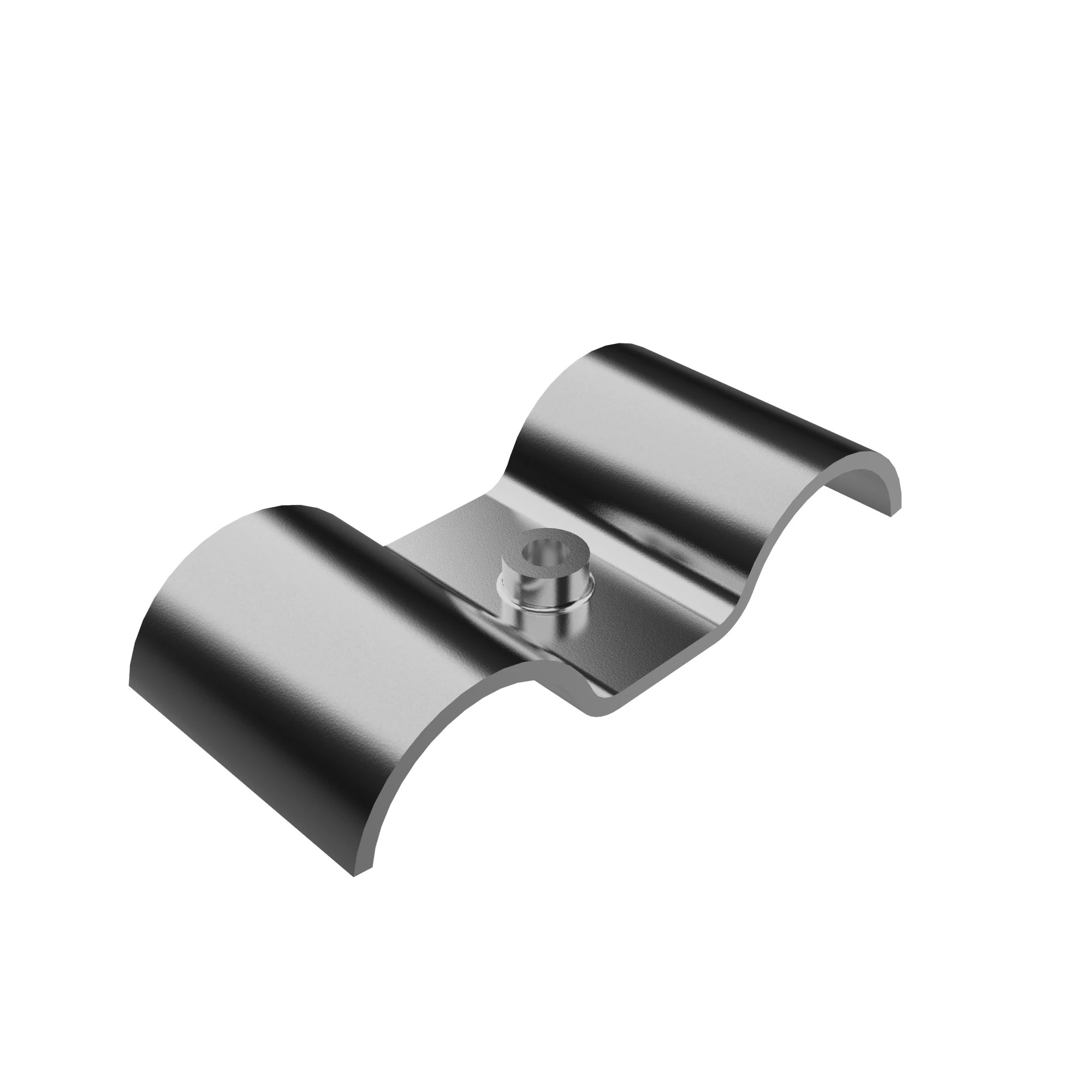 HALF CLAMP, BACK OIL TUBE W/ THREAD