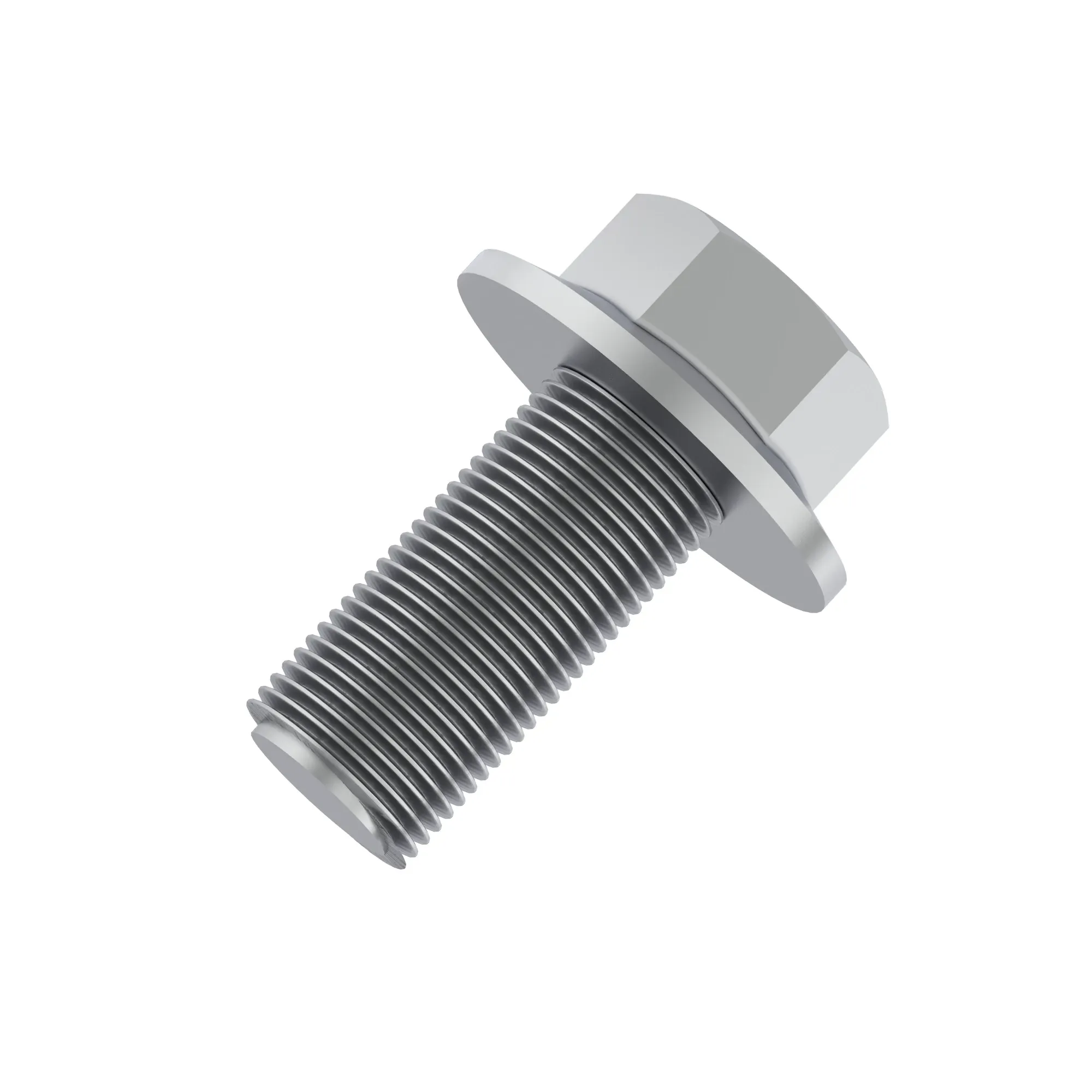 SCREW, M6 FLANGED, HEX HEAD