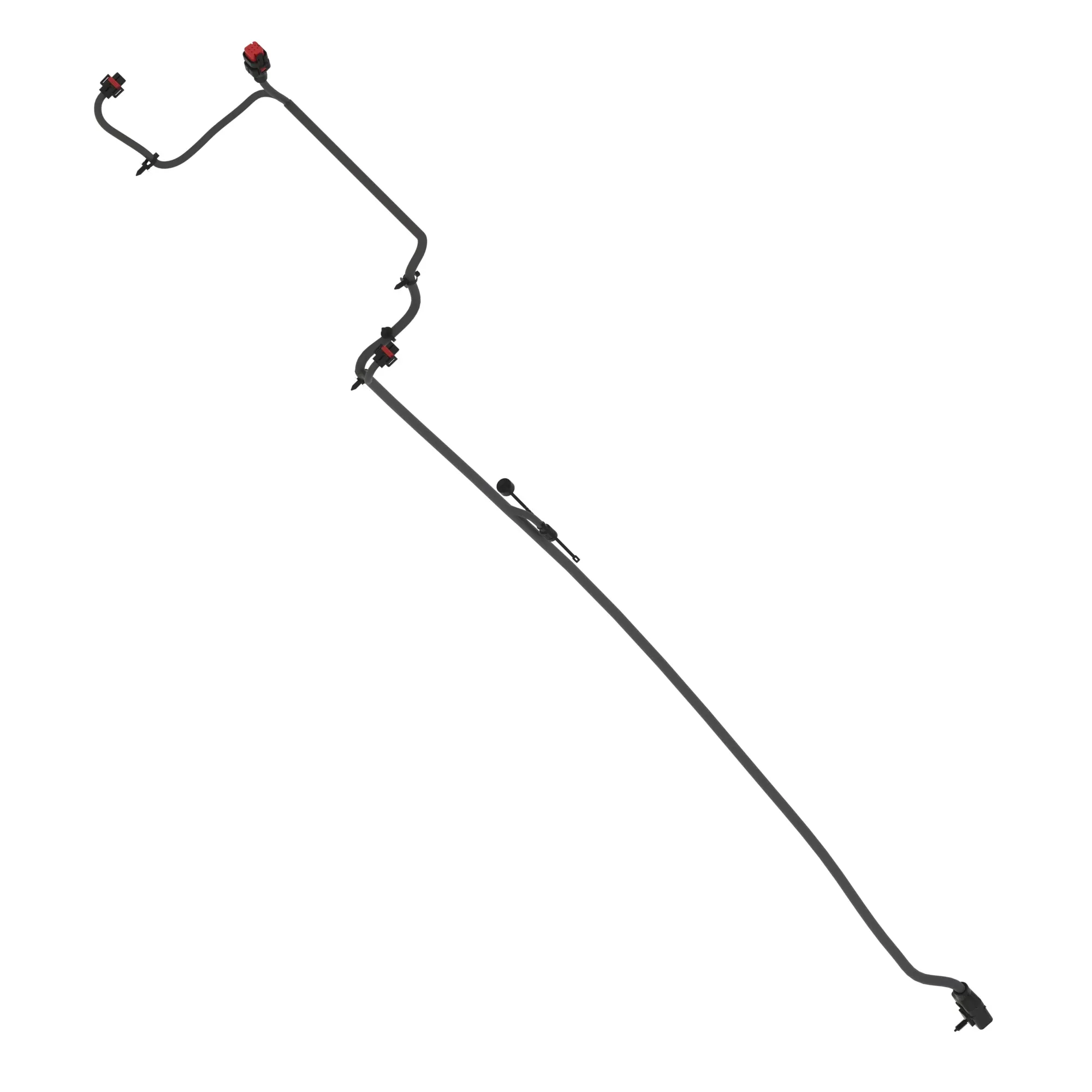 John Deere Long Flat Spout Flap Wiring Harness - AXE47787