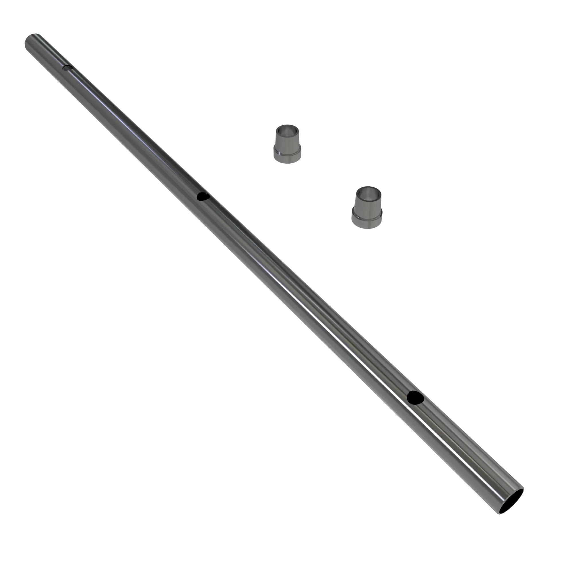 15" SS SPRAY PIPE,  3 HOLES