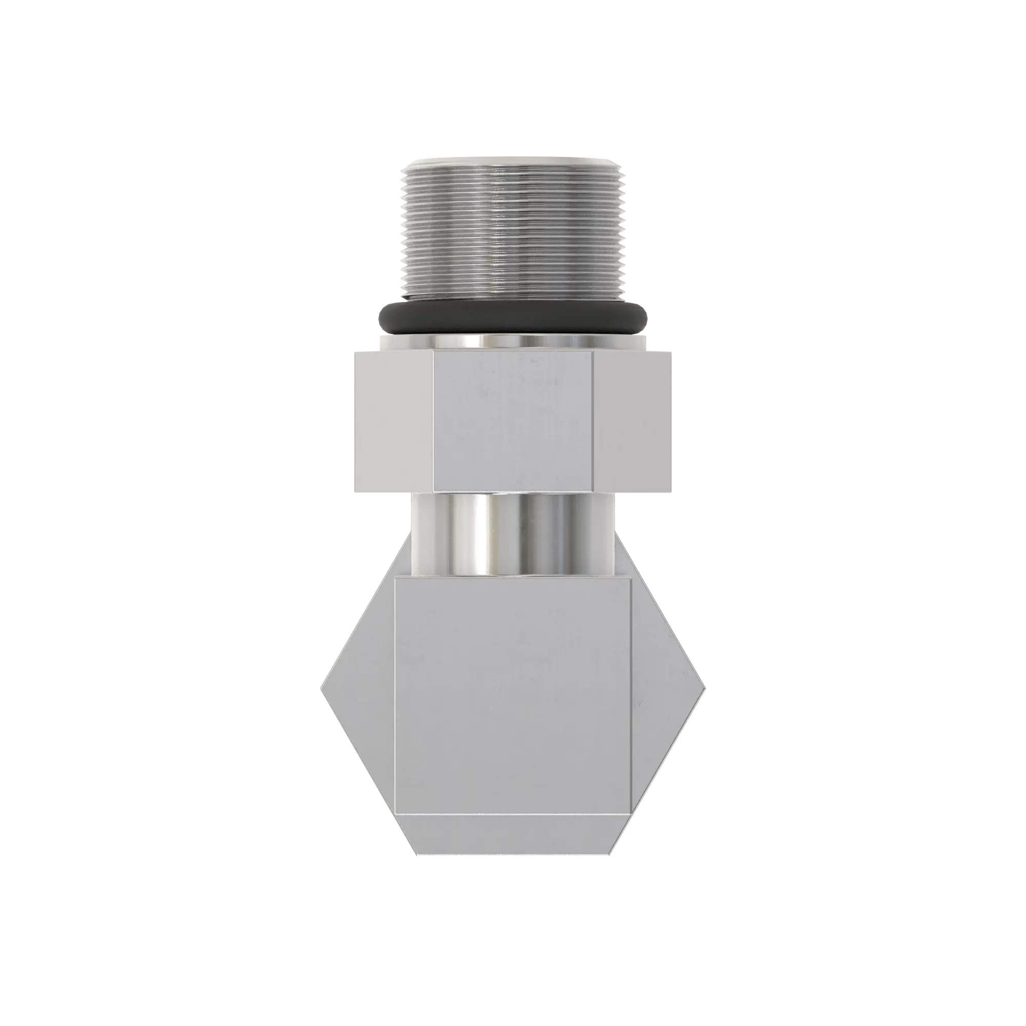 90 DEGREE STRAIGHT THREAD                  SWIVEL BOTH ENDS