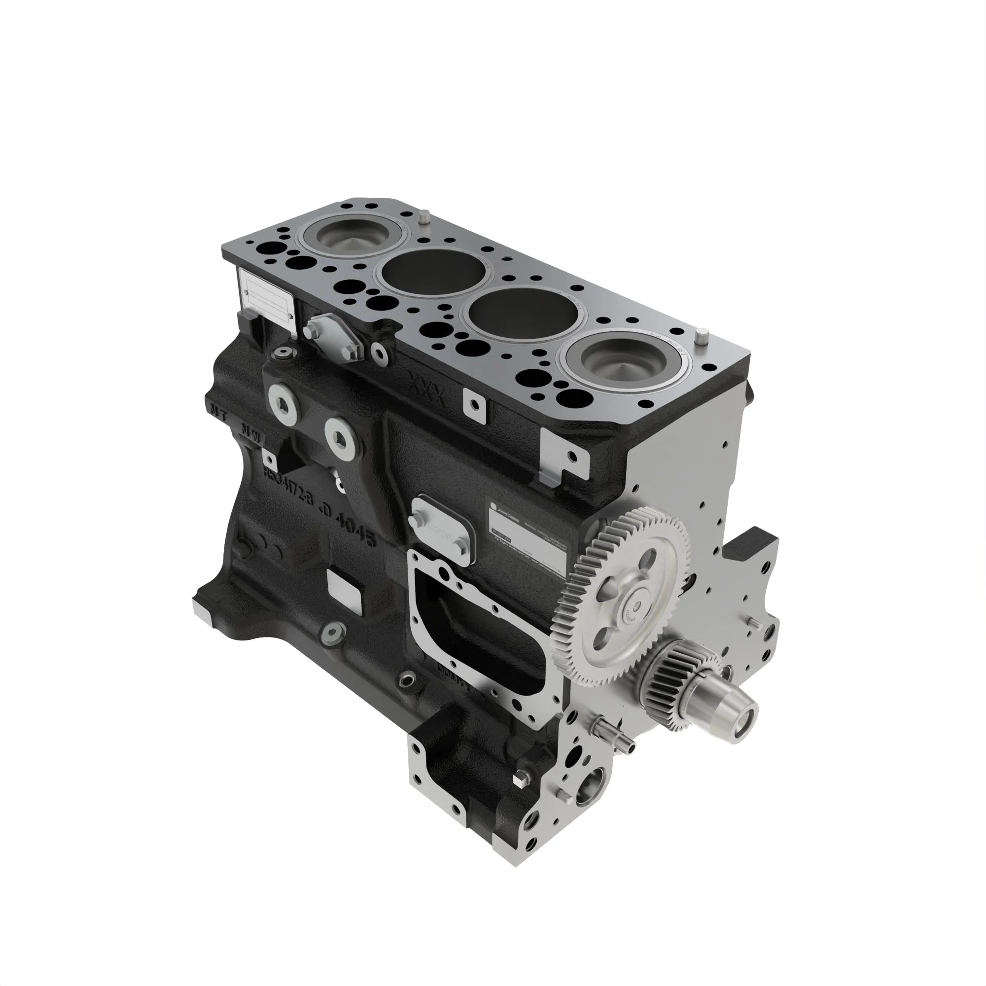 John Deere Short Block Assembly, 4045 IT4/FT4 - DZ109717