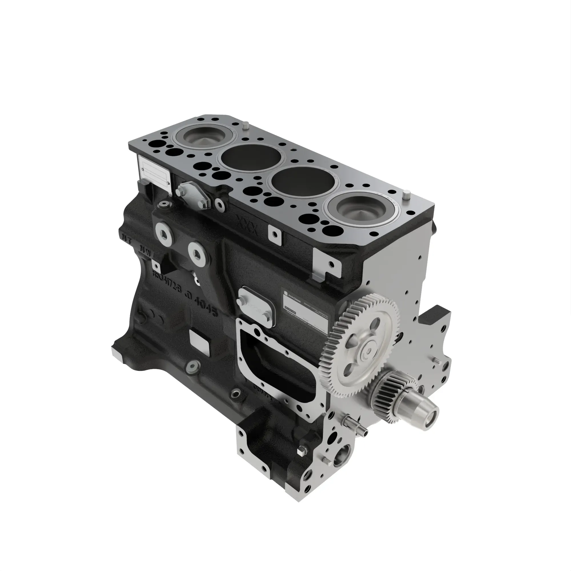 John Deere Short Block Assembly, 4045 IT4/FT4 - DZ109717