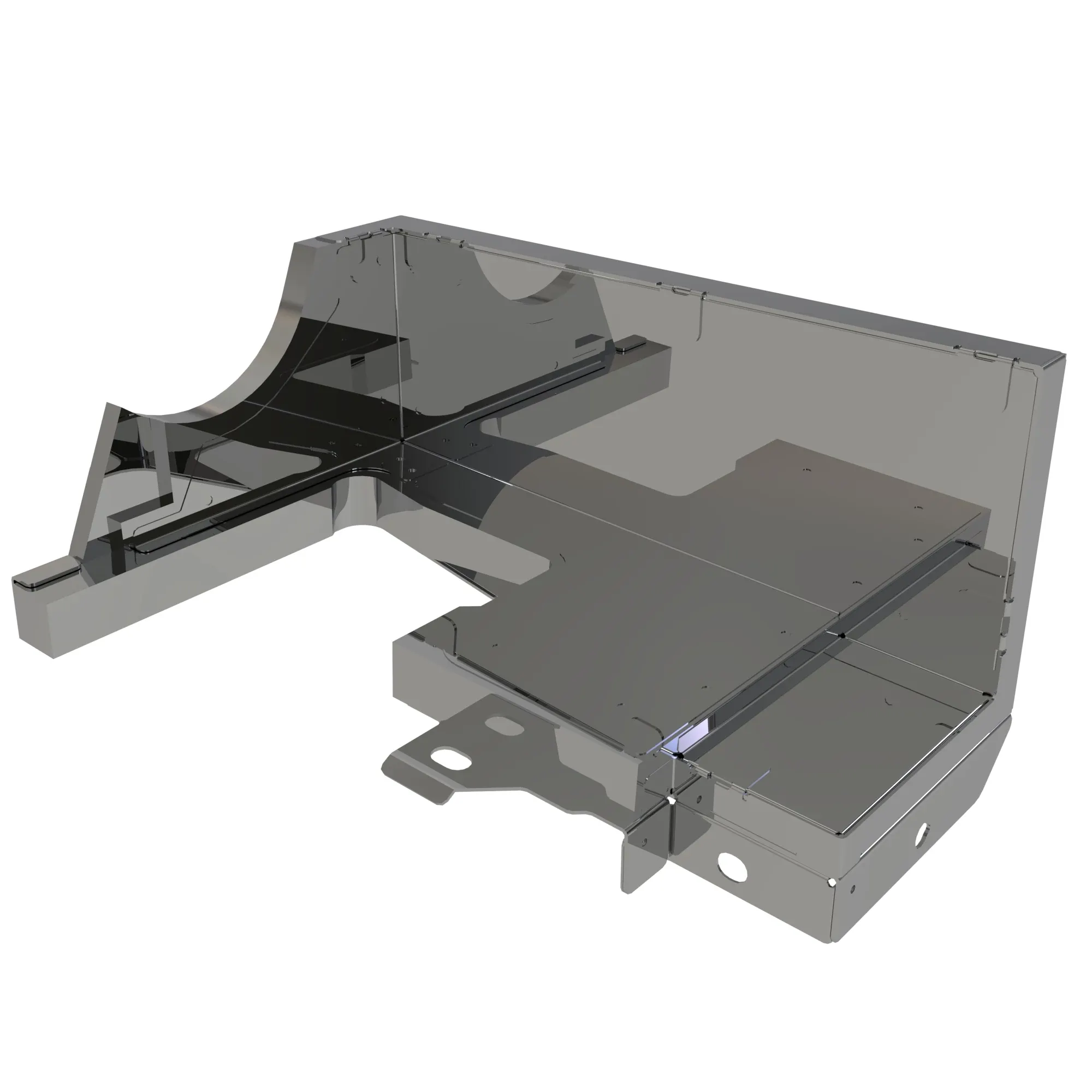 LOWER HP TURBO COVER CASSETTE 
SINGLE TURBOCHARGER CLADDING