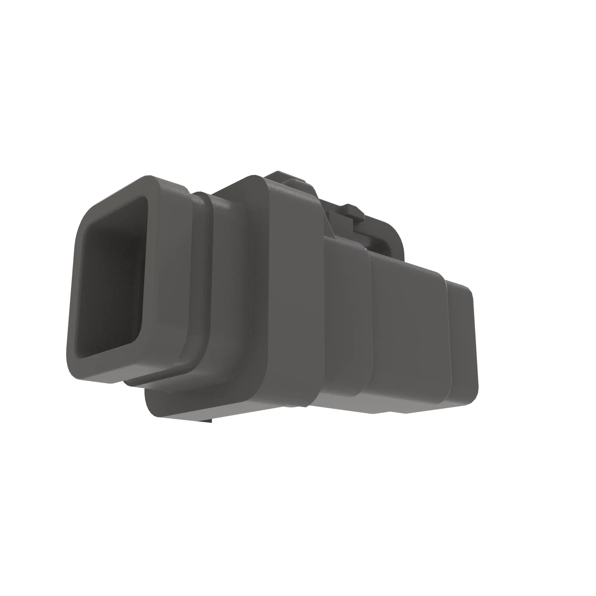 John Deere Gray Plastic Electrical Connector Housing - 57M12704