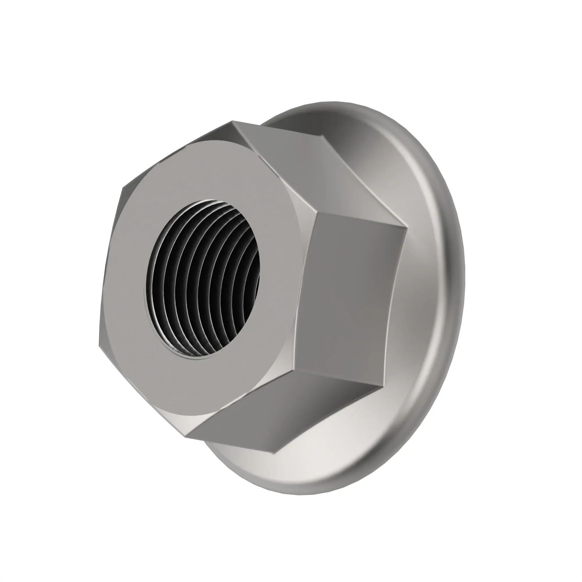 LOCK NUT, SERRATED FLANGE