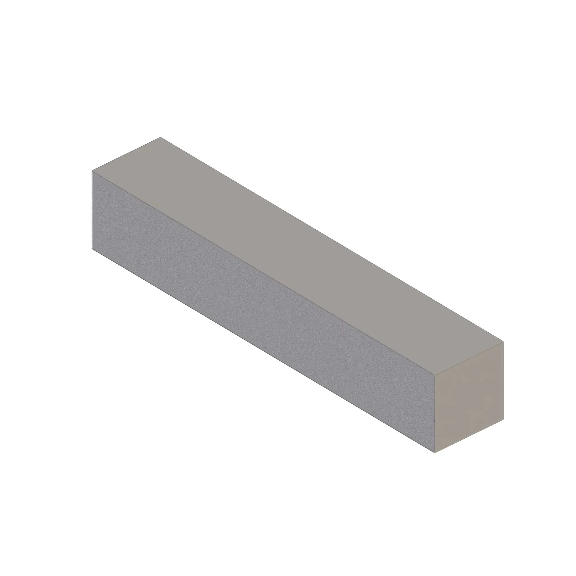 KEY, 1/4X1/4X1 3/8 SQUARE-PUR