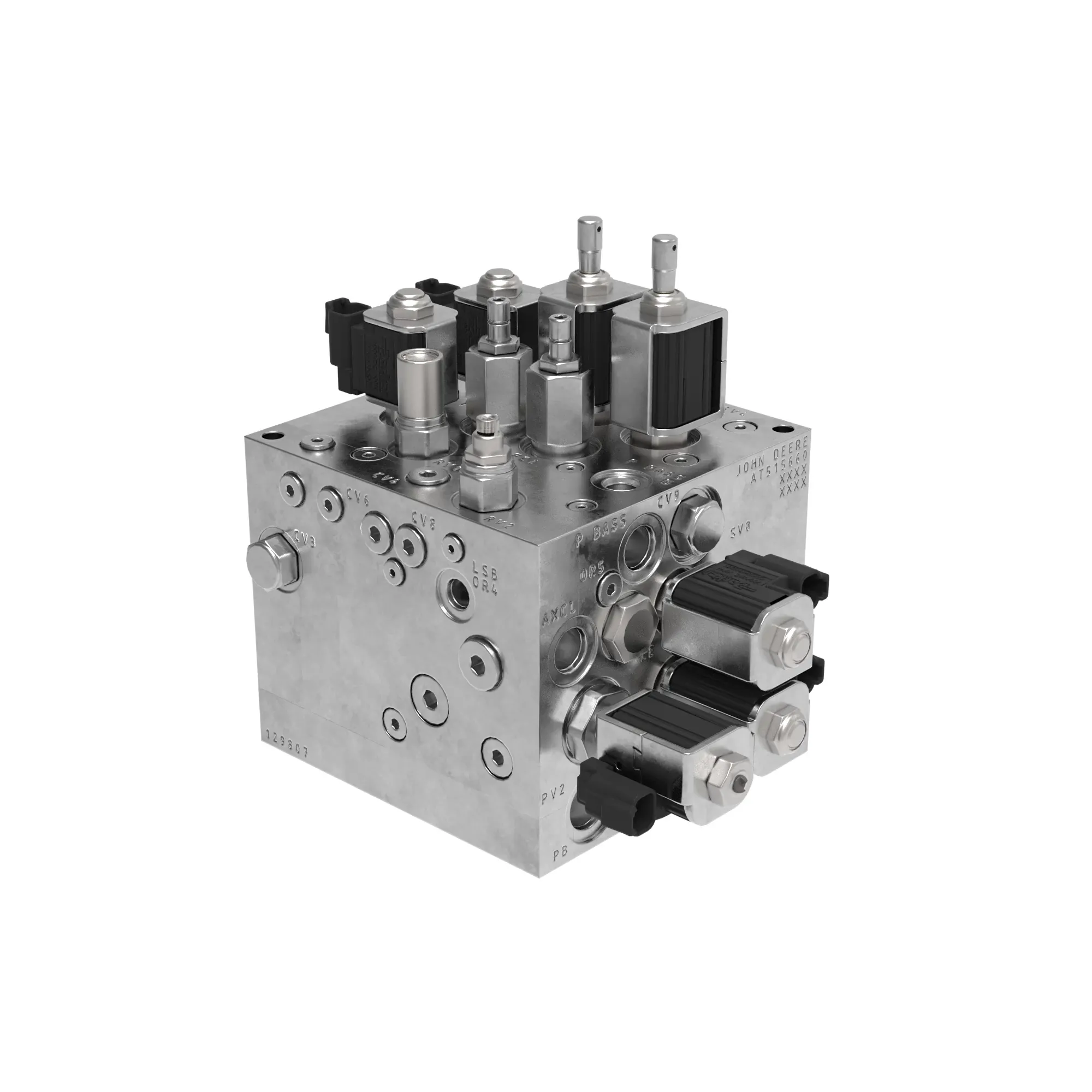 John Deere Flow Control Hydraulic Valve - AT515660