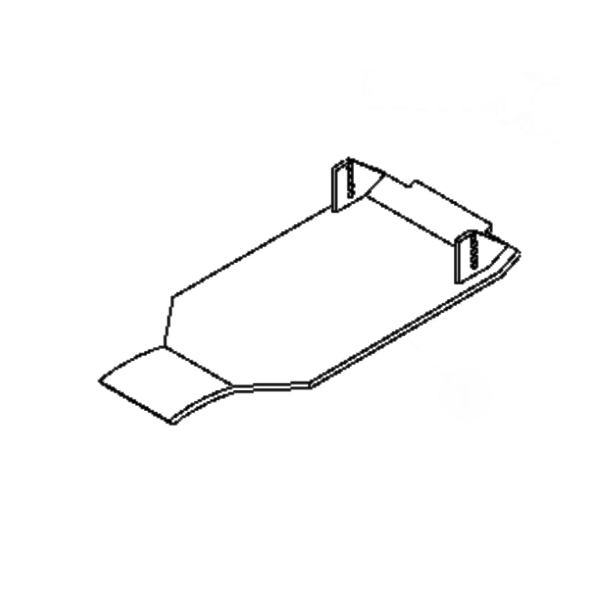 John Deere Platform Outer Gage Shoes - AE51343