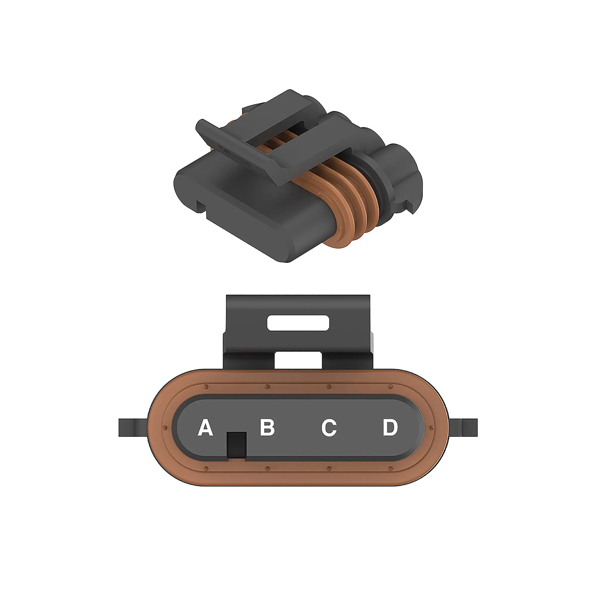 John Deere Elec. Connector Housing - 57M7247