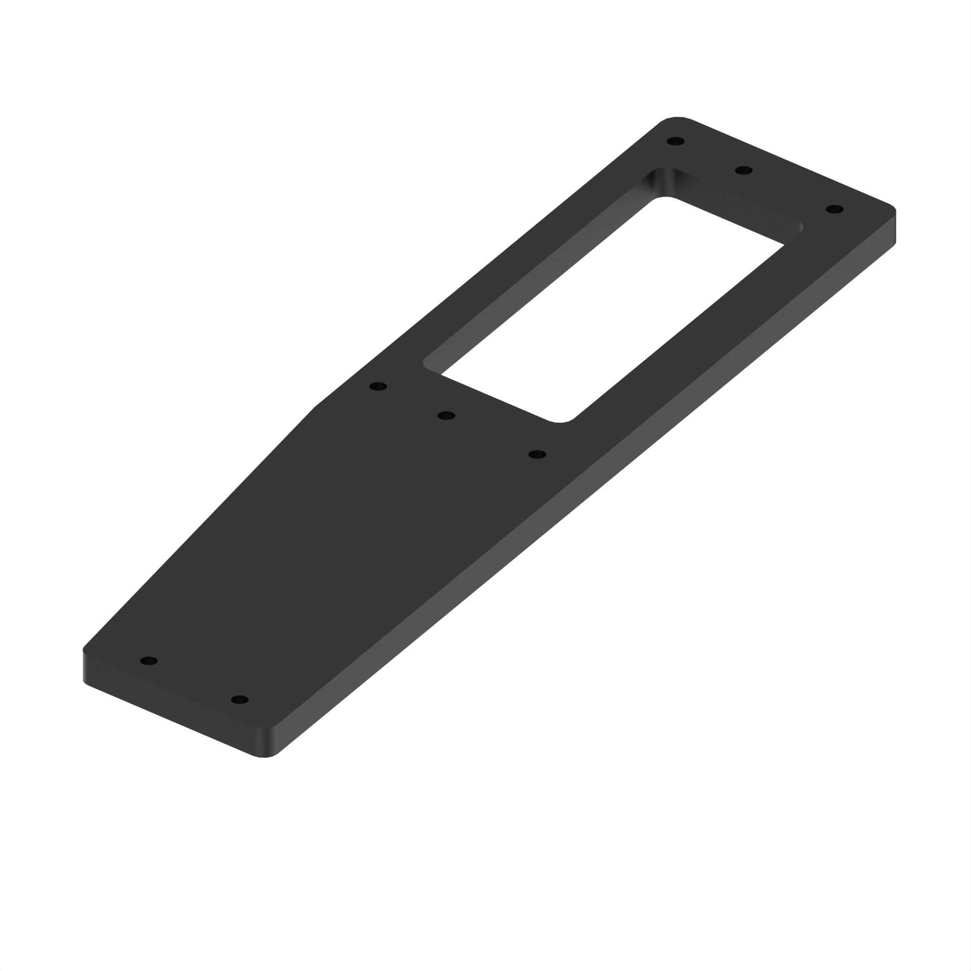 John Deere Platform Ladder Lower Step Hanger - HXE182585