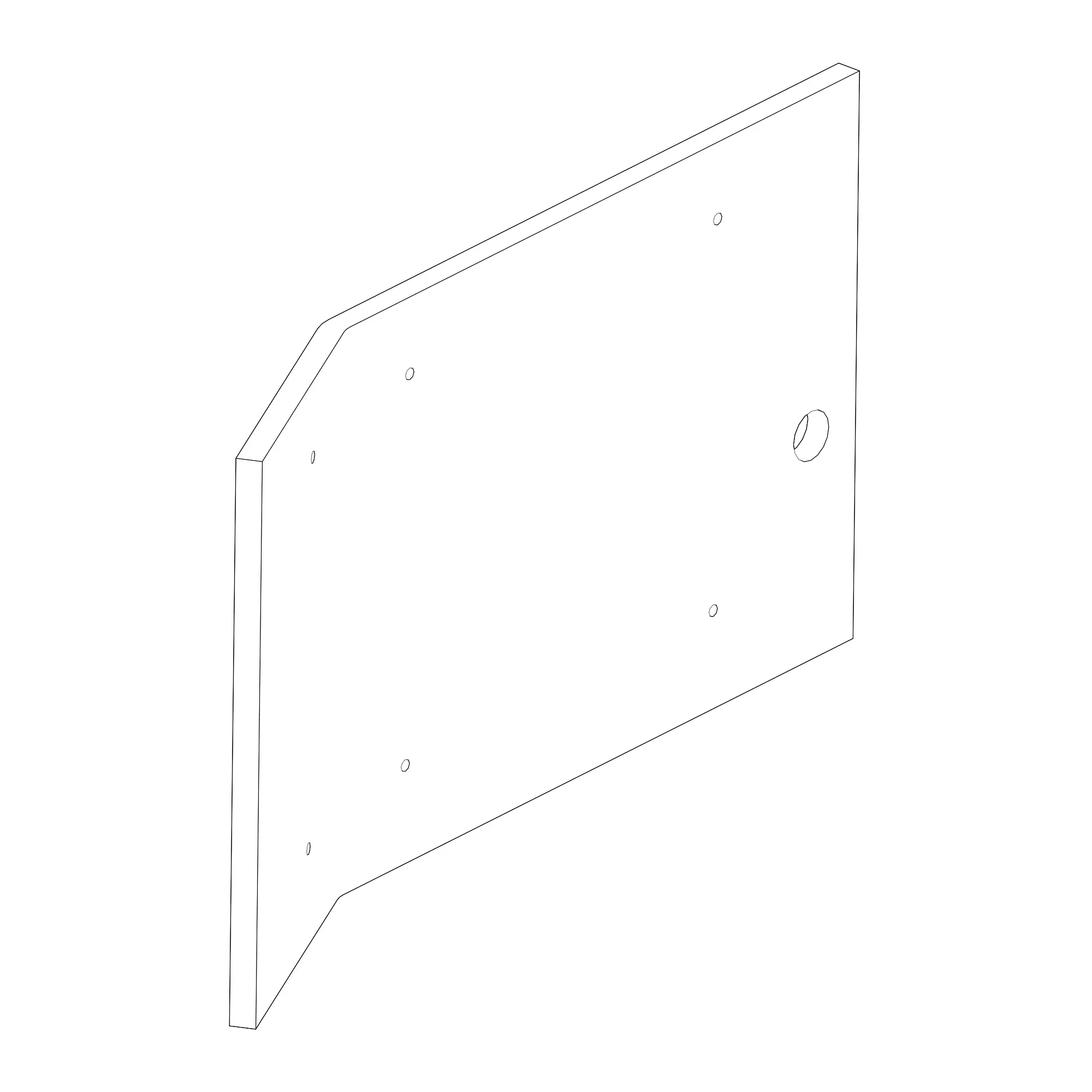 John Deere Insulation, Heat Shield - T304354