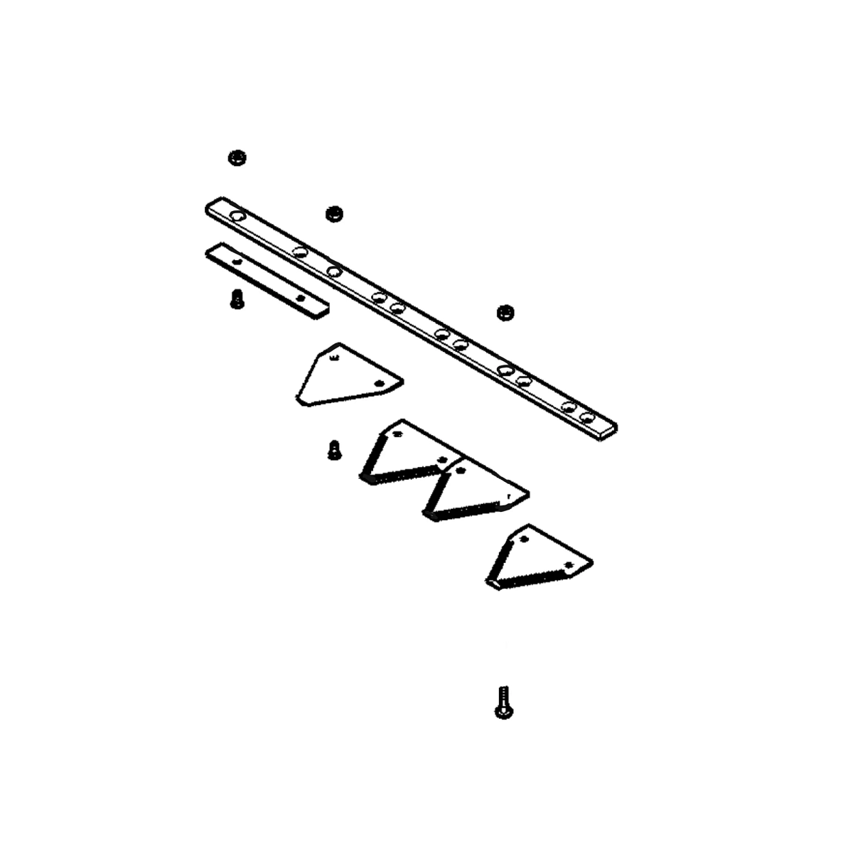 Cutterbar, Sickle Assy C/W Sheath 1