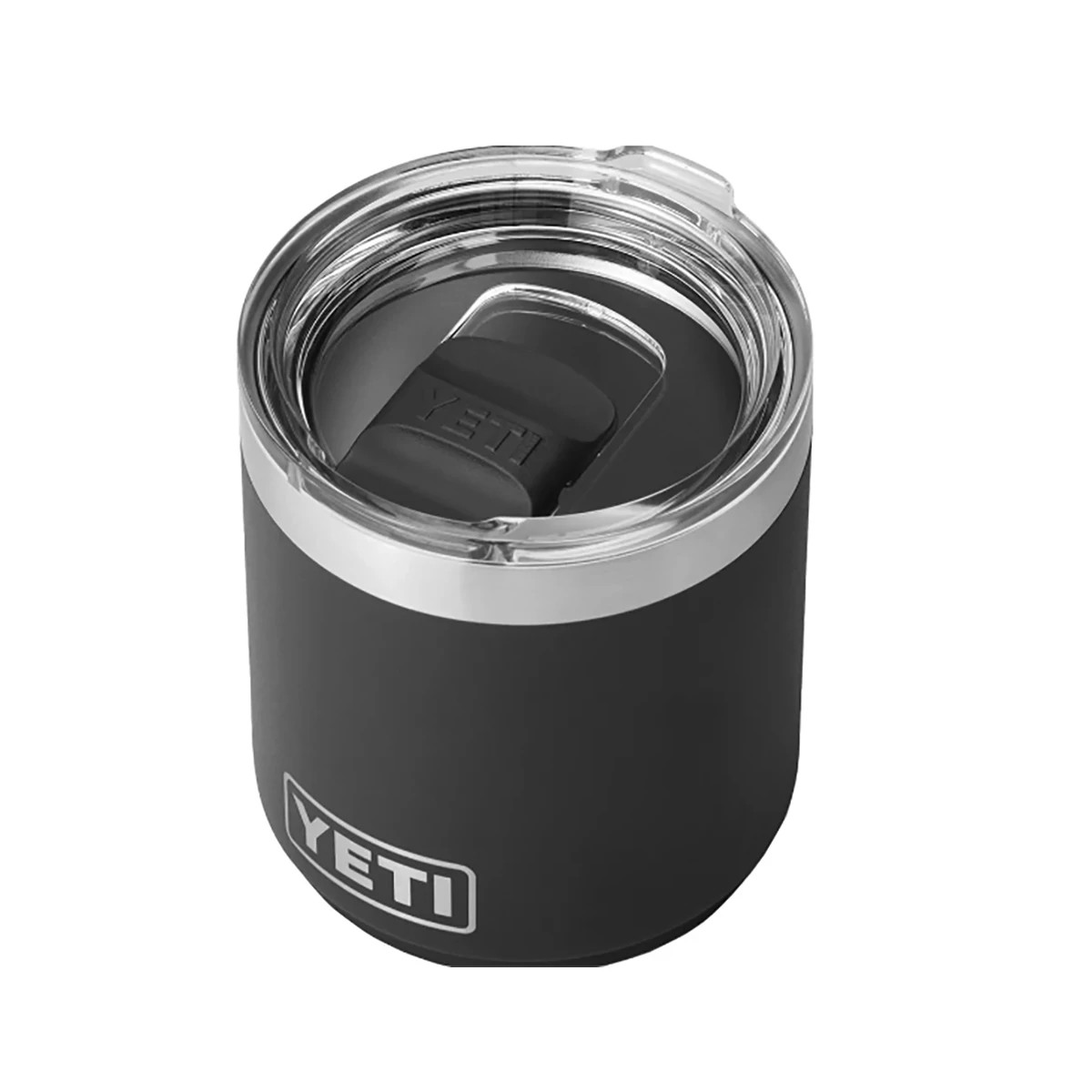YETI® 10 oz. Rambler® Stackable Lowball with MagSlider Lid - Black