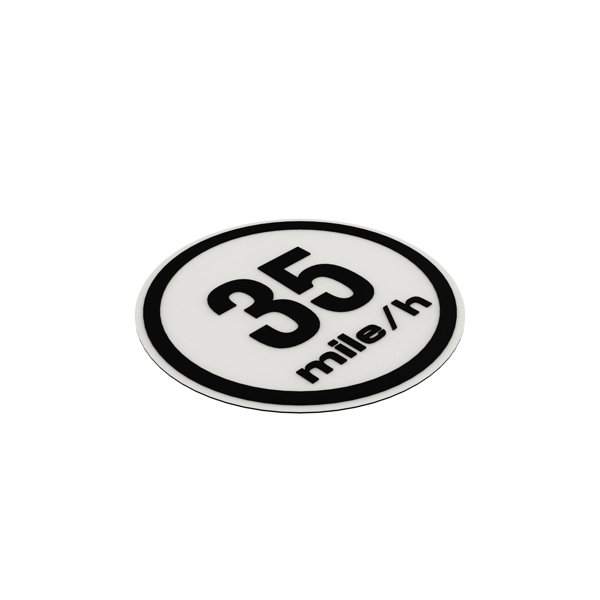 John Deere 35 Mph Label - R260453