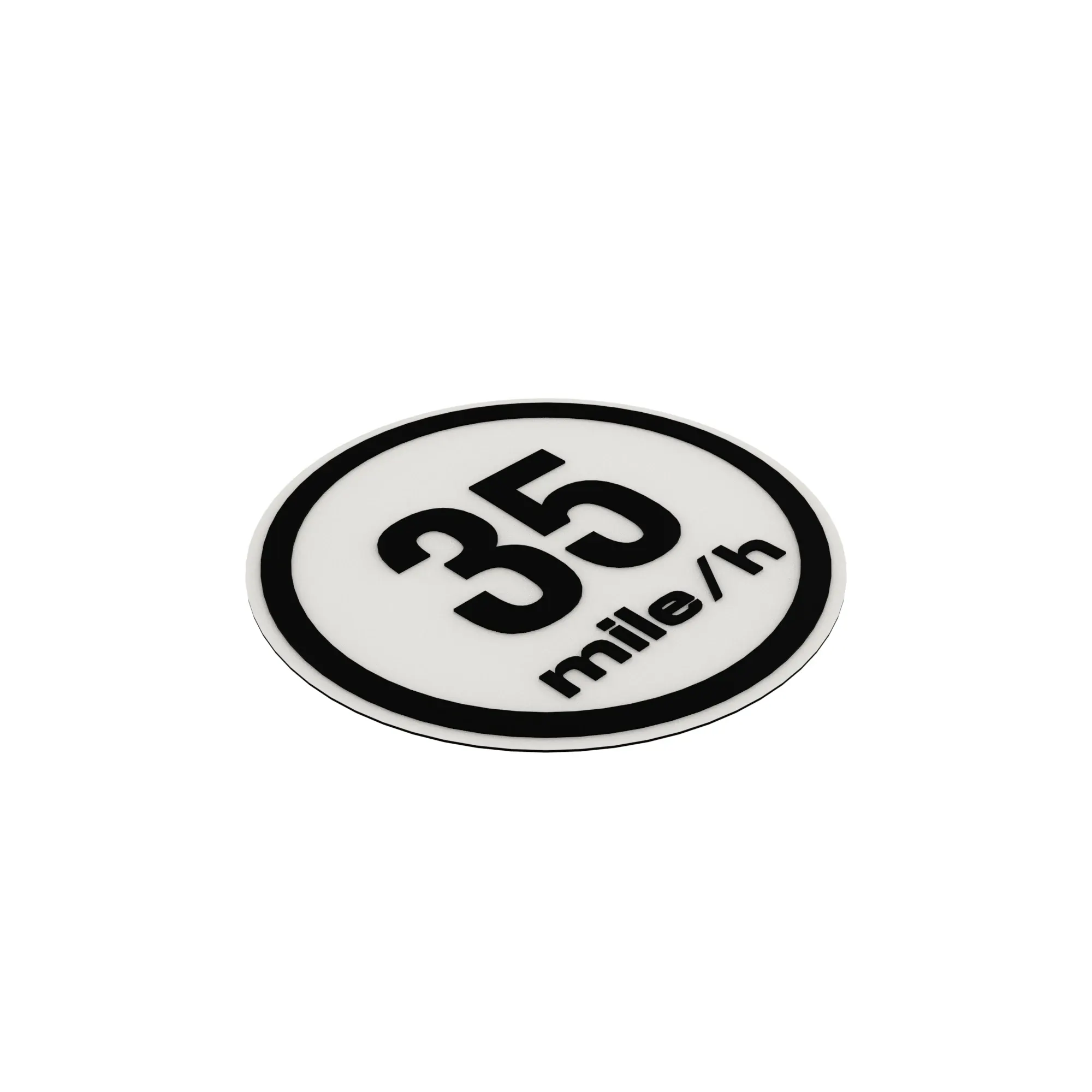 John Deere 35 Mph Label - R260453