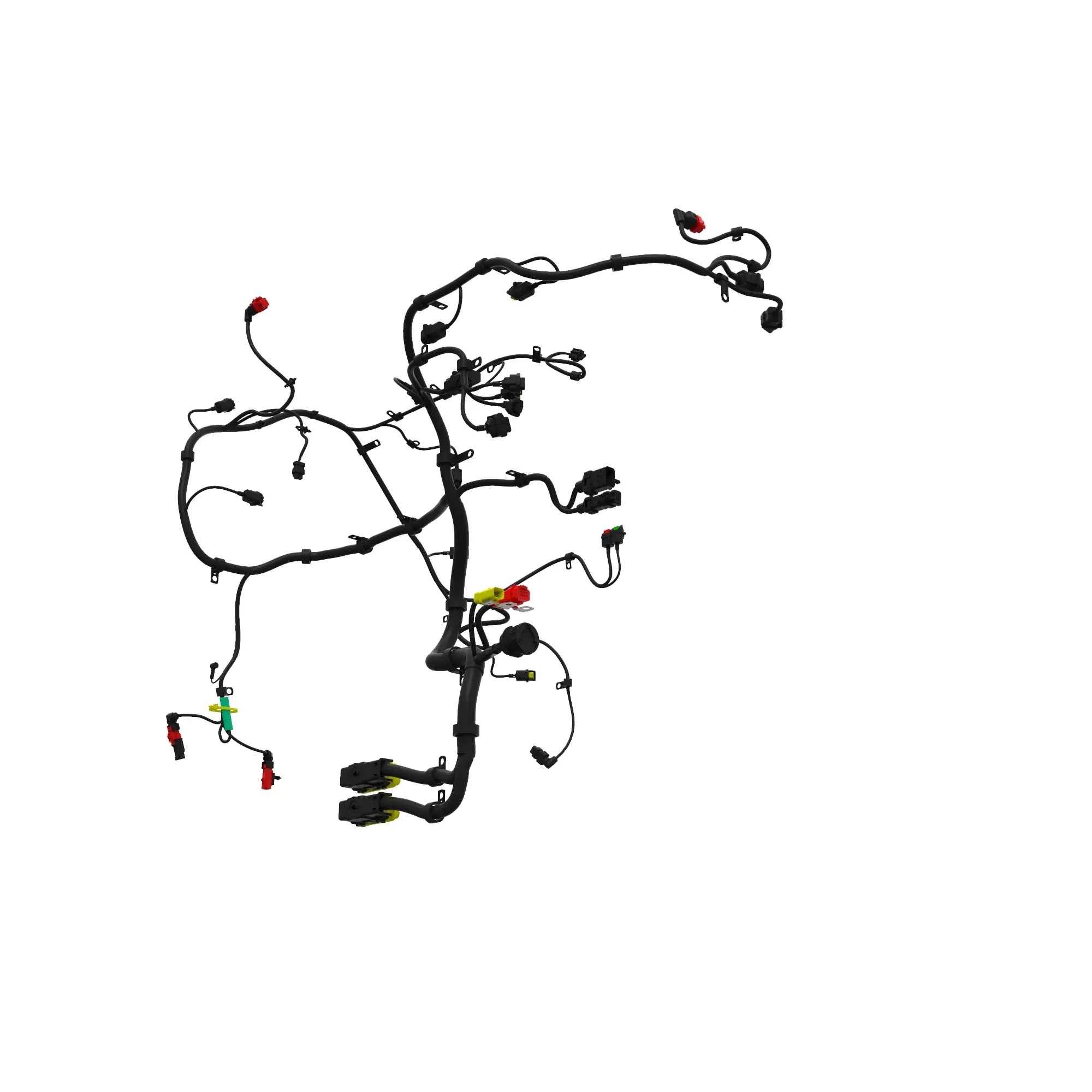John Deere Engine Wiring Harness, Level 32 - DZ117166